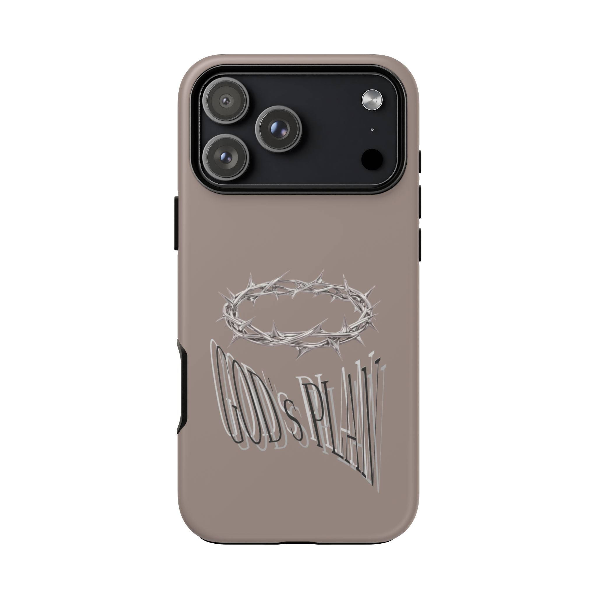 Phone Case — "God's Plan" Crown of Thorns Protective Cover