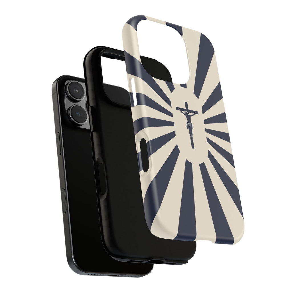 Christian Crucifix Radiant Tough Phone Case
