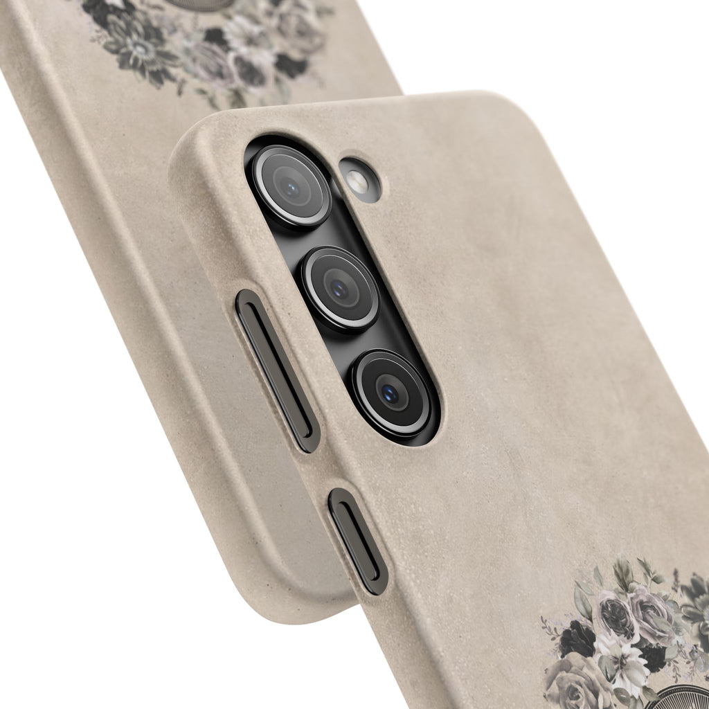 Vintage Madonna Floral Phone Case — Religious iPhone Snap Case