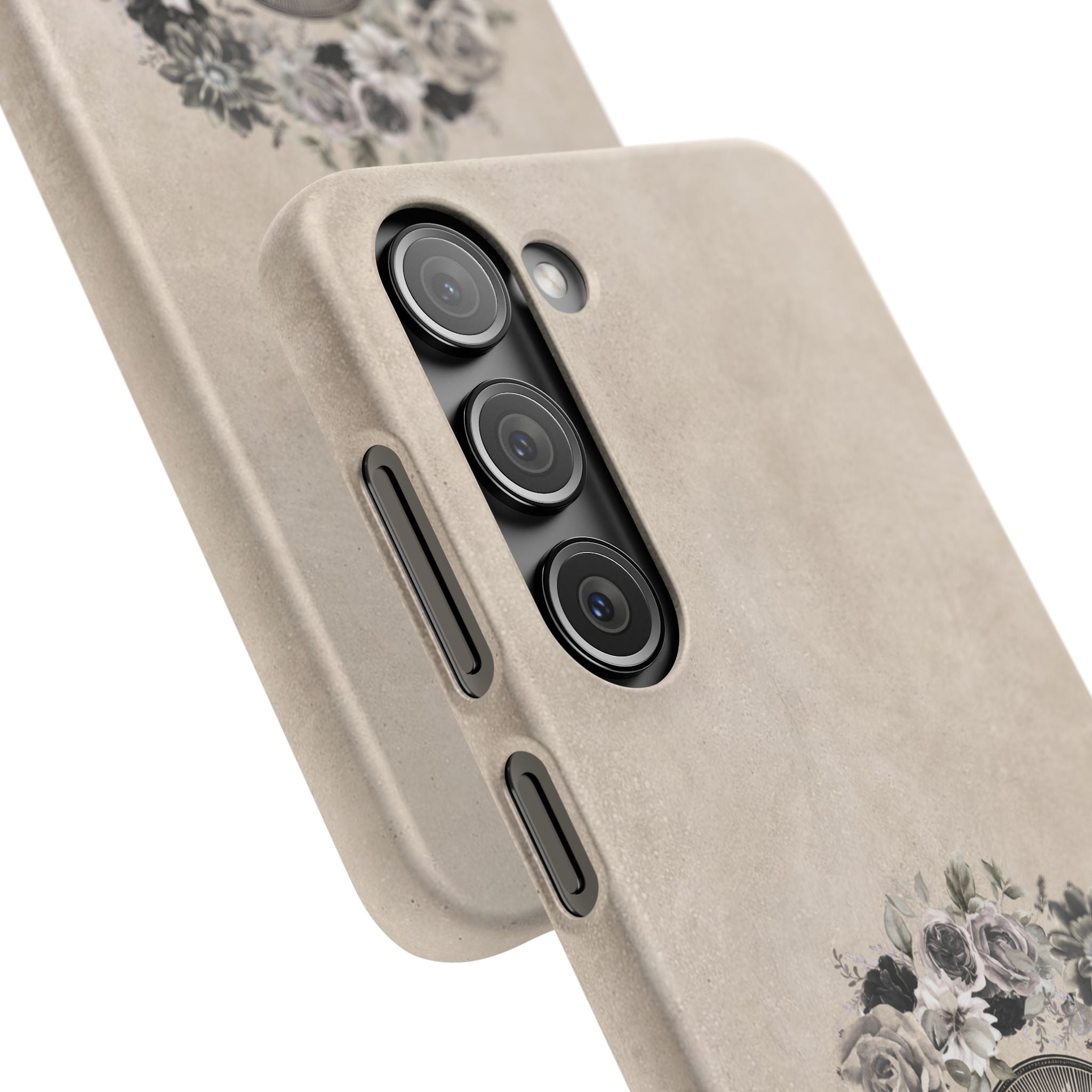 Vintage Madonna Floral Phone Case — Religious iPhone Snap Case