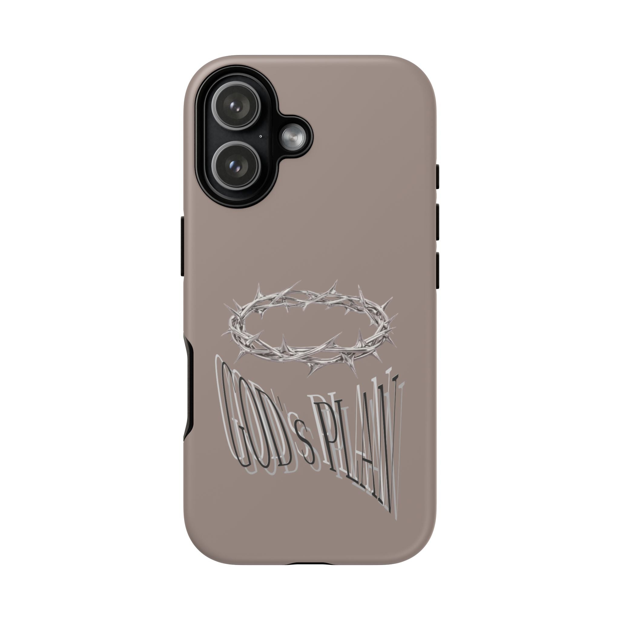Phone Case — "God's Plan" Crown of Thorns Protective Cover