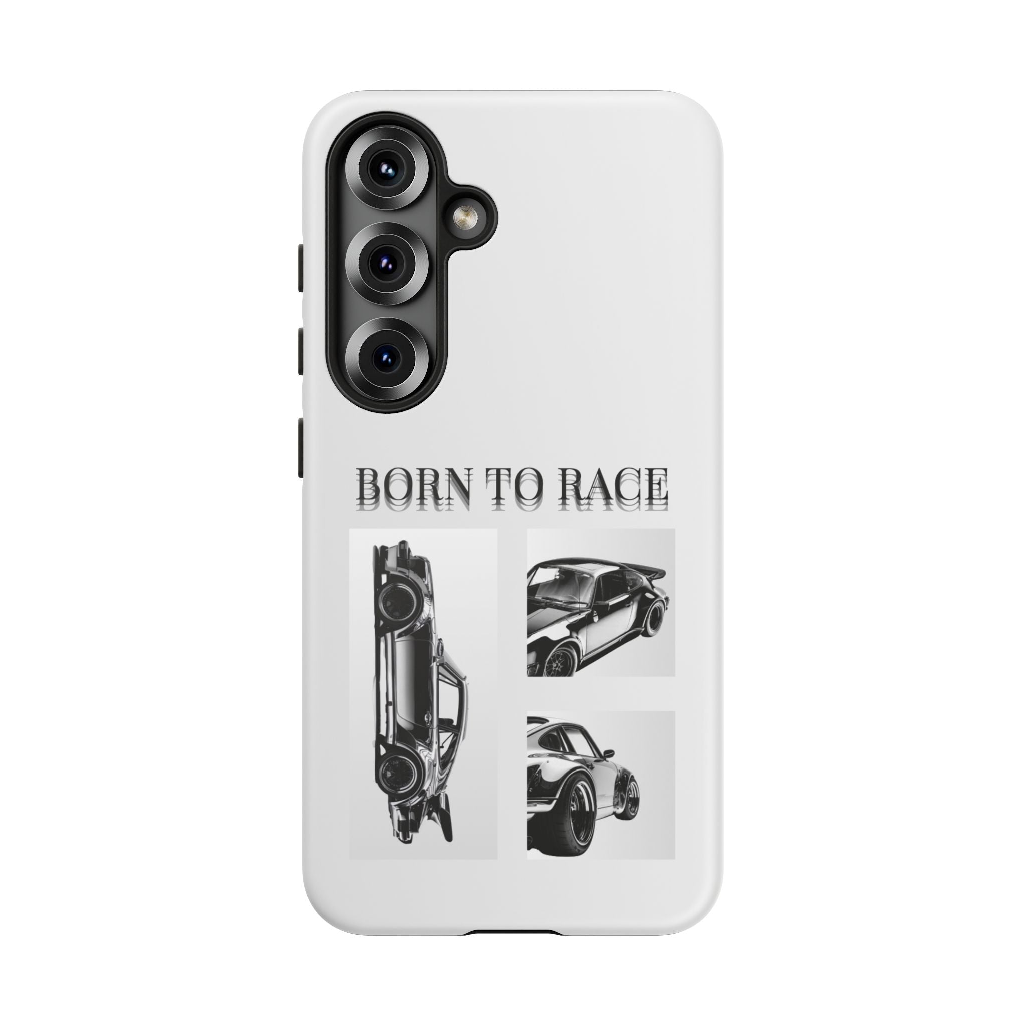 Phone Case - "Born to Race" Vintage Car Racing Graphic