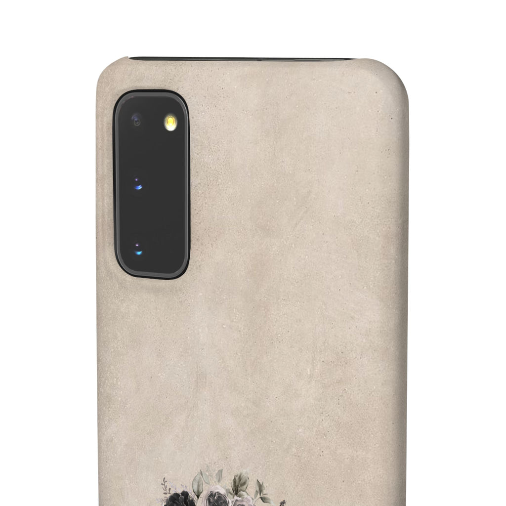 Vintage Madonna Floral Phone Case — Religious iPhone Snap Case