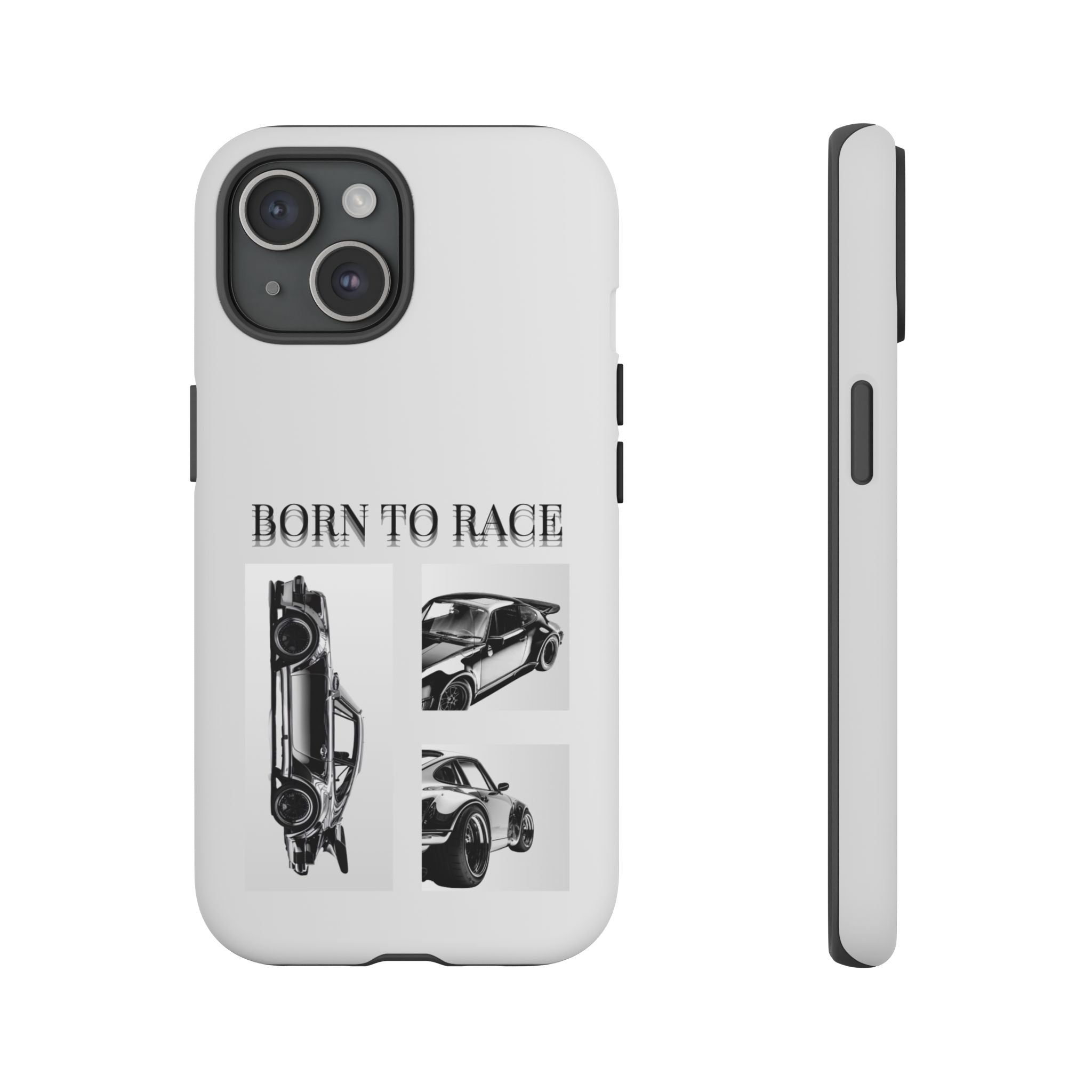 Phone Case - "Born to Race" Vintage Car Racing Graphic