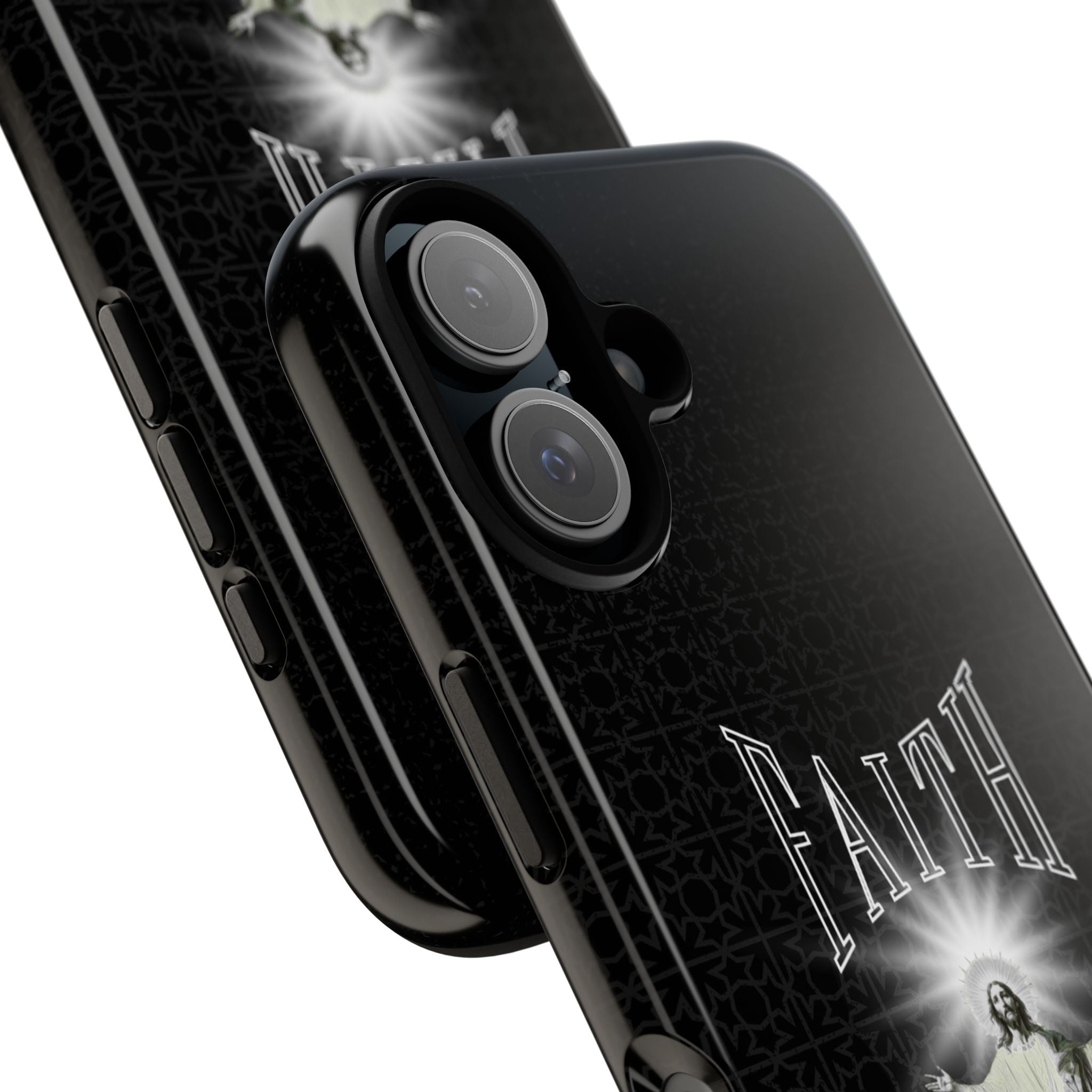 Faith Phone Case — Religious Jesus Graphic Tough Phone Cover
