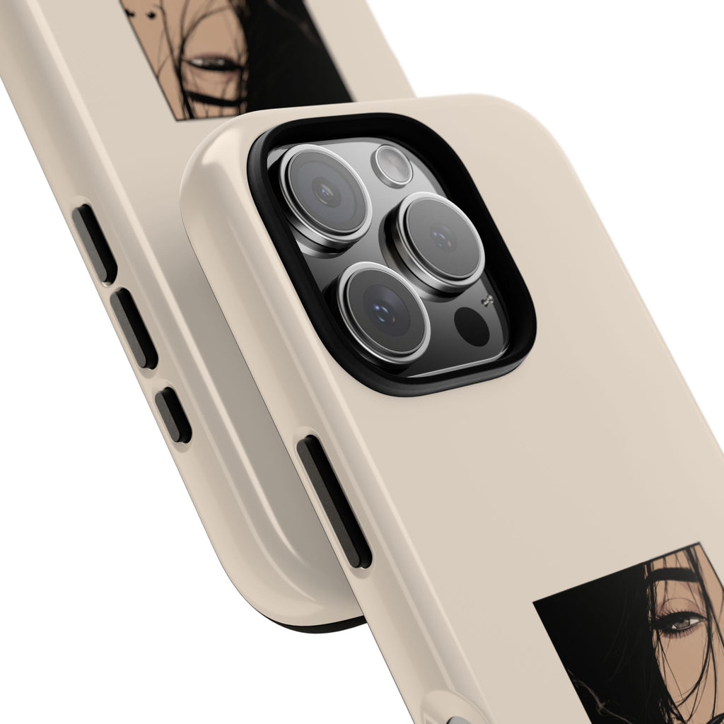 Minimalist Femme Portrait Protective Phone Case