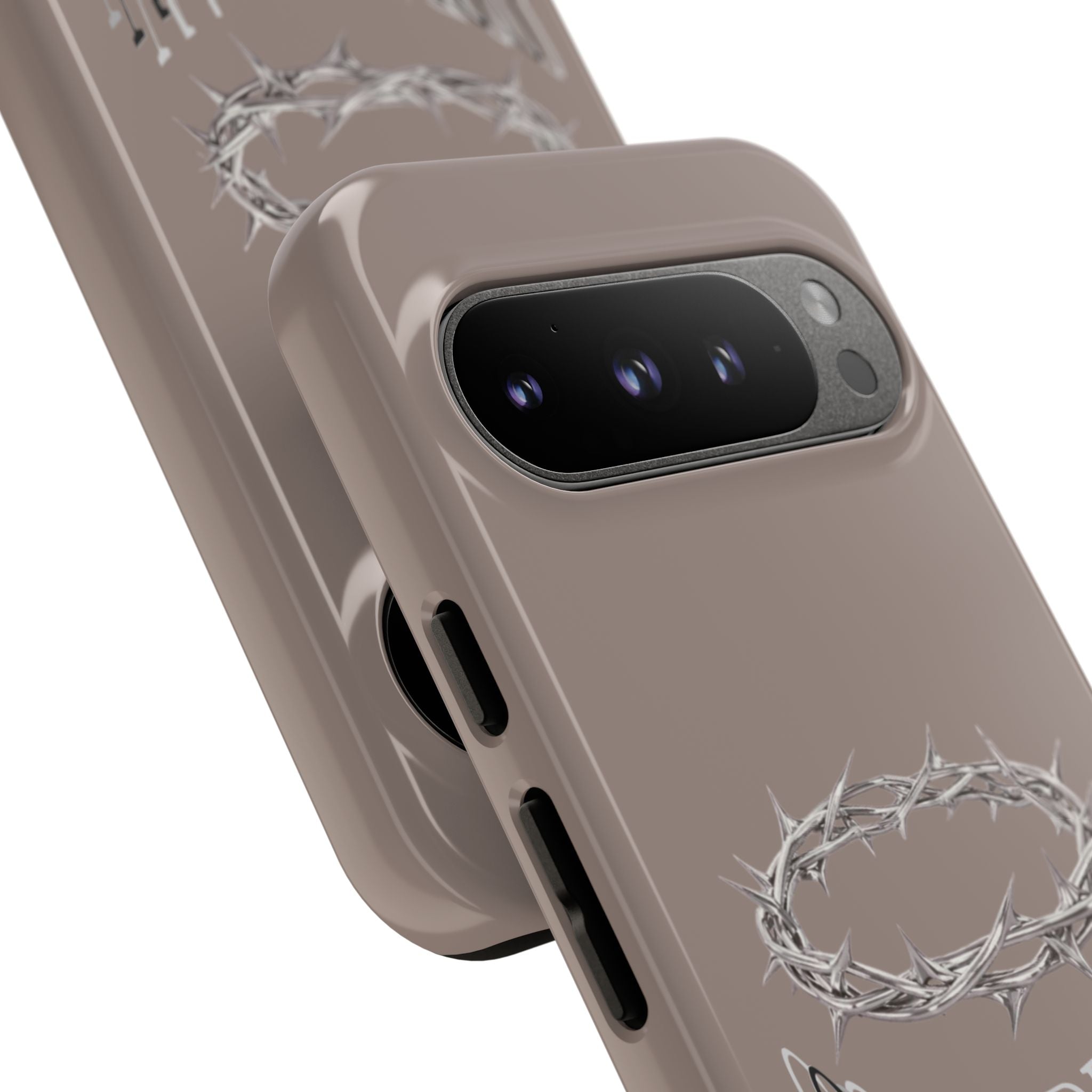 Phone Case — "God's Plan" Crown of Thorns Protective Cover