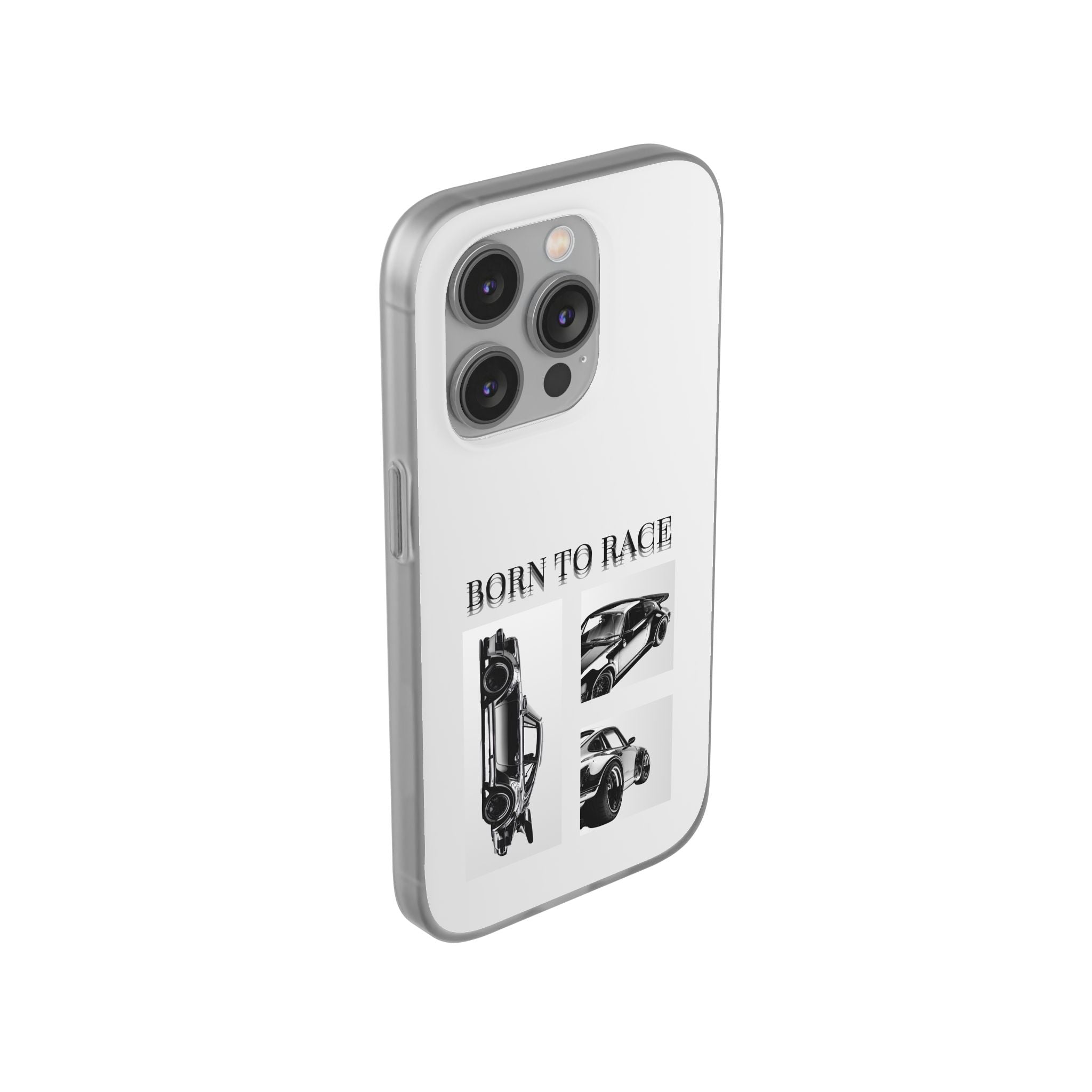 Born to Race Phone Case – Racing Car Flexi Case