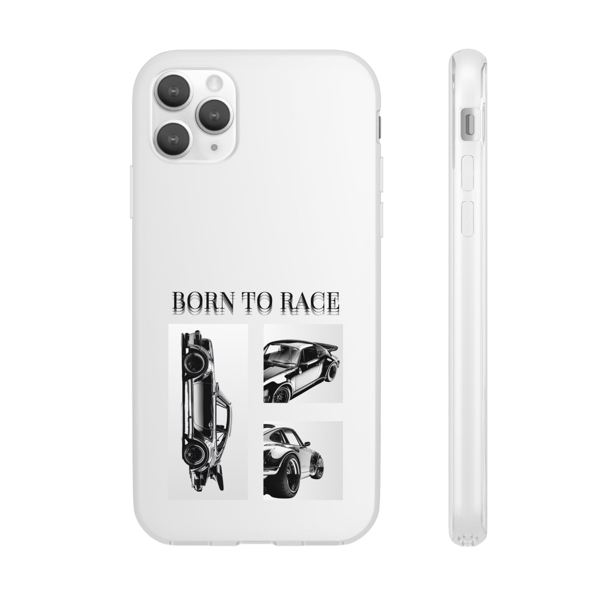 Born to Race Phone Case – Racing Car Flexi Case