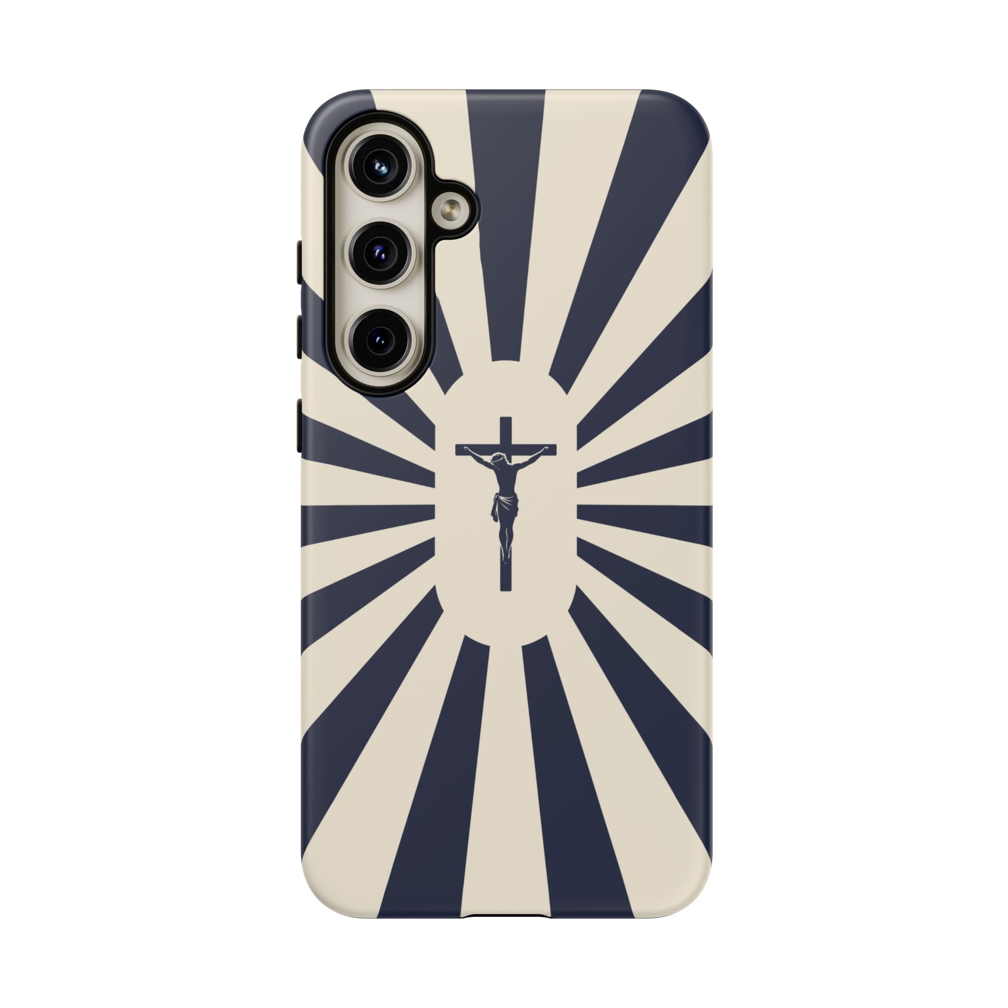 Christian Crucifix Radiant Tough Phone Case