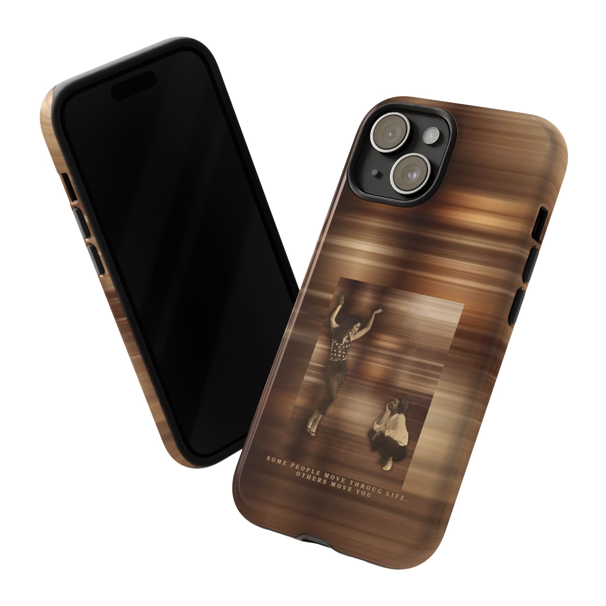 Vintage Basketball Photo Phone Case – Retro Sport Quote iPhone Cover