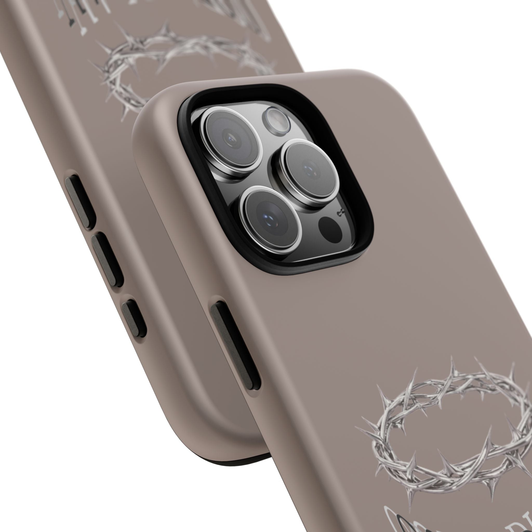 Phone Case — "God's Plan" Crown of Thorns Protective Cover