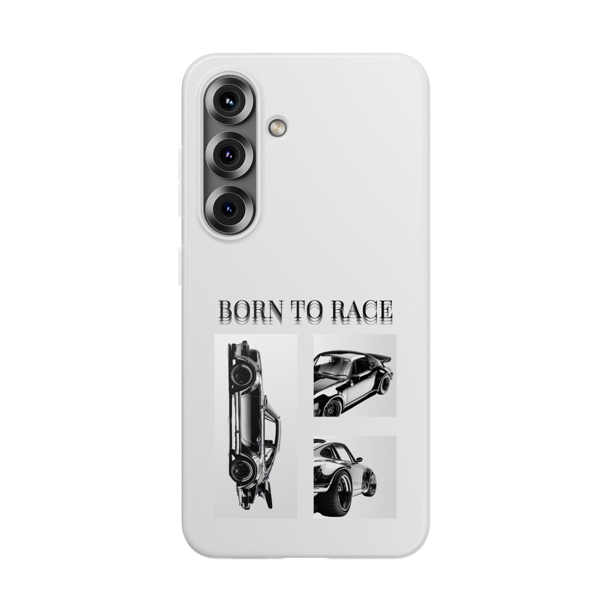 Born to Race Phone Case – Racing Car Flexi Case