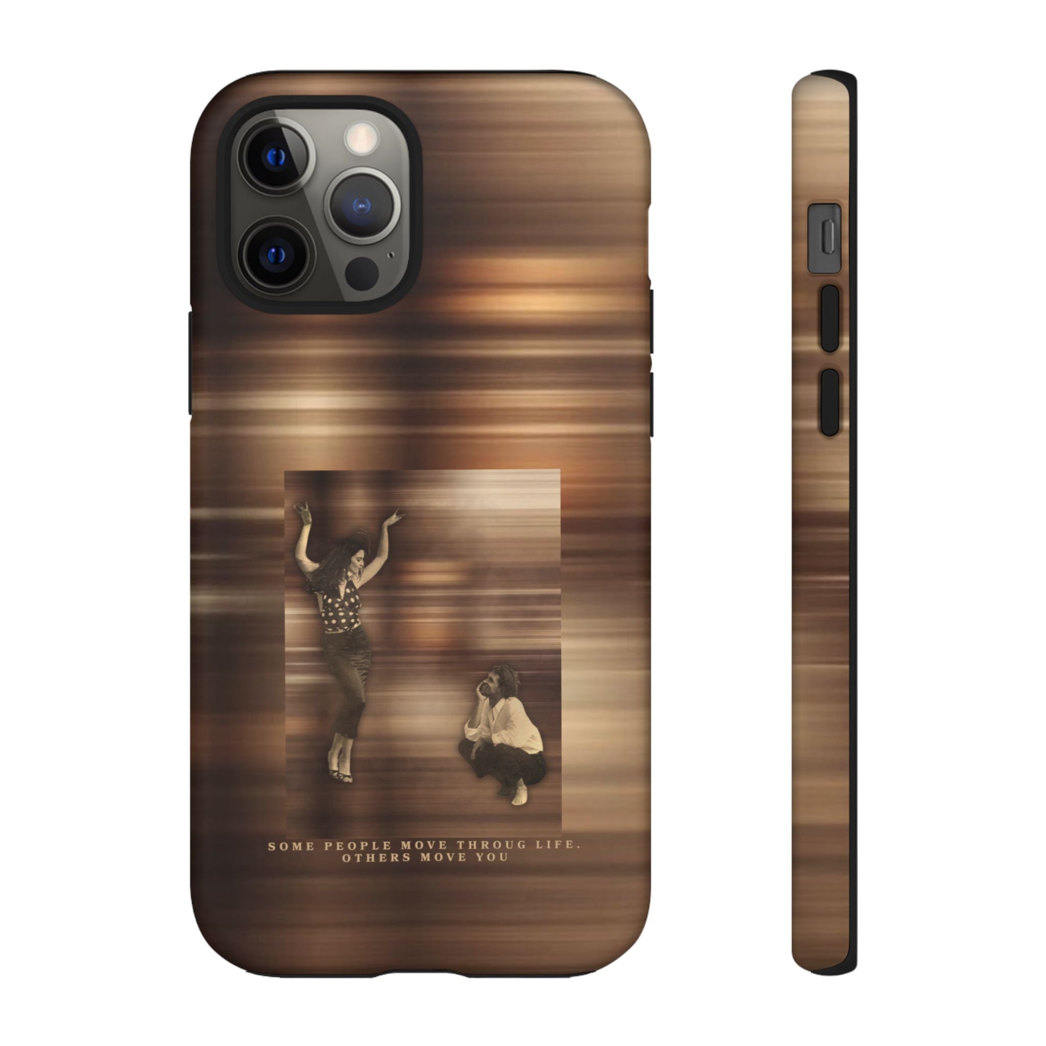 Vintage Basketball Photo Phone Case – Retro Sport Quote iPhone Cover