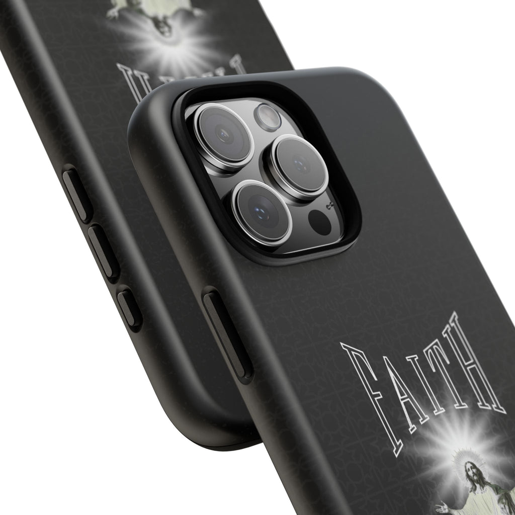 Faith Phone Case — Religious Jesus Graphic Tough Phone Cover