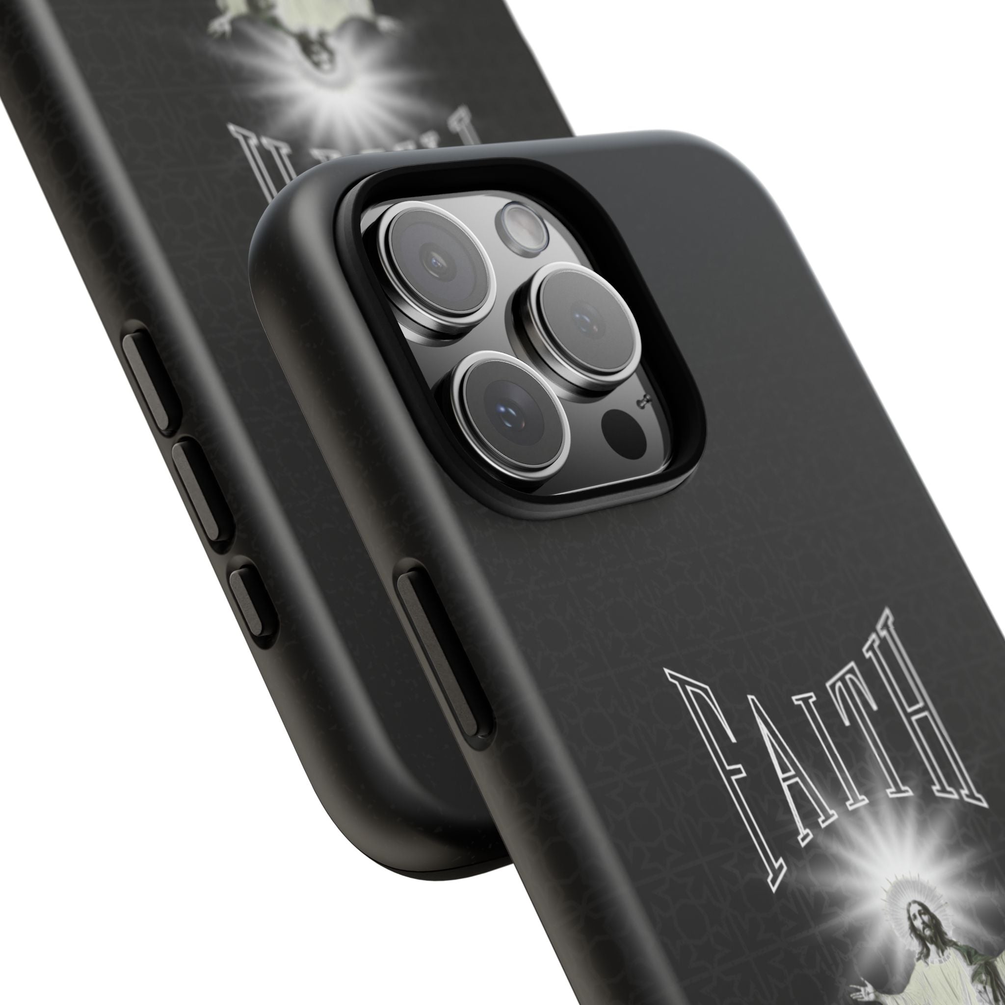 Faith Phone Case — Religious Jesus Graphic Tough Phone Cover
