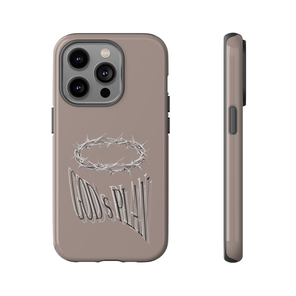 Phone Case — "God's Plan" Crown of Thorns Protective Cover