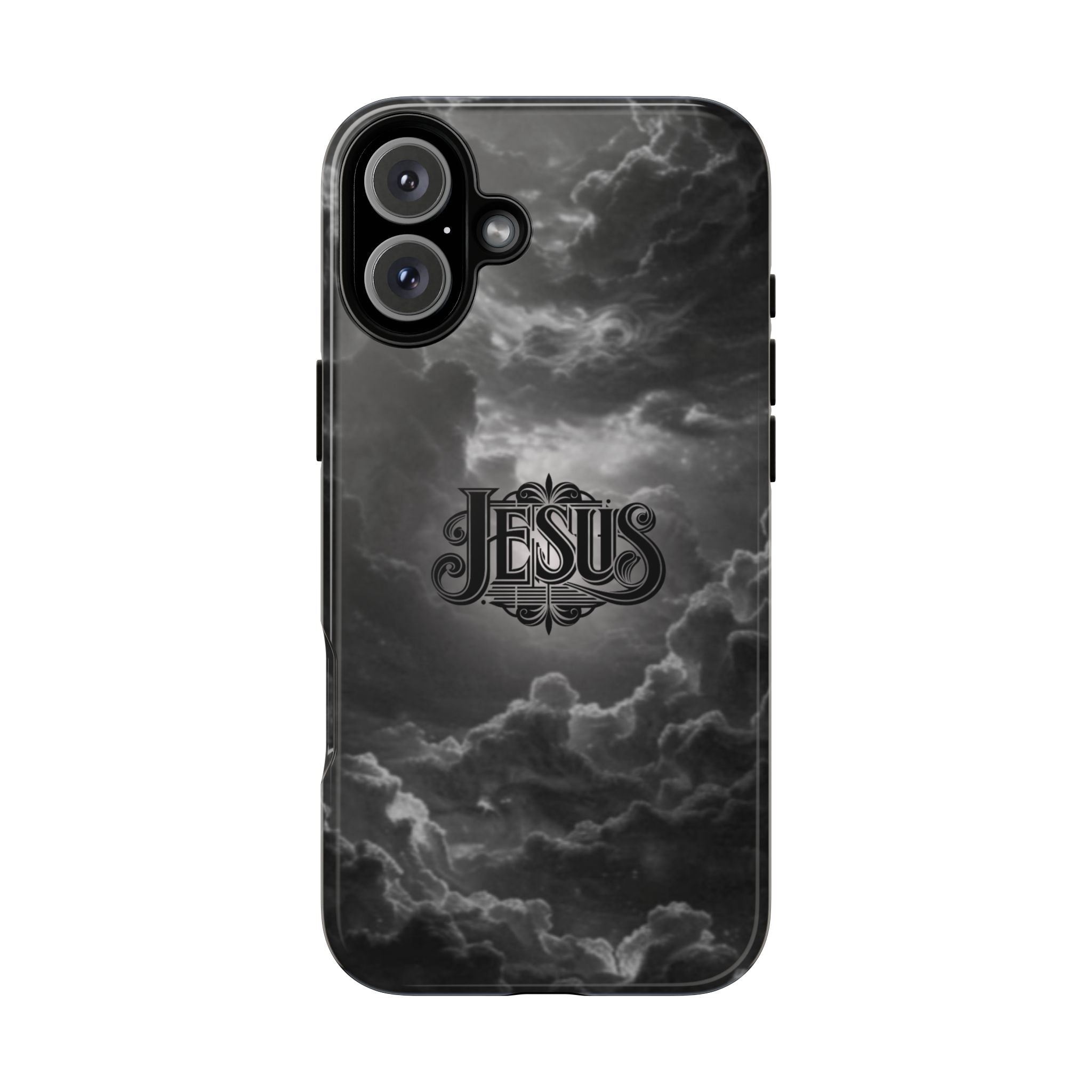 Jesus Cloud Phone Case – Christian Faith Protective iPhone Case