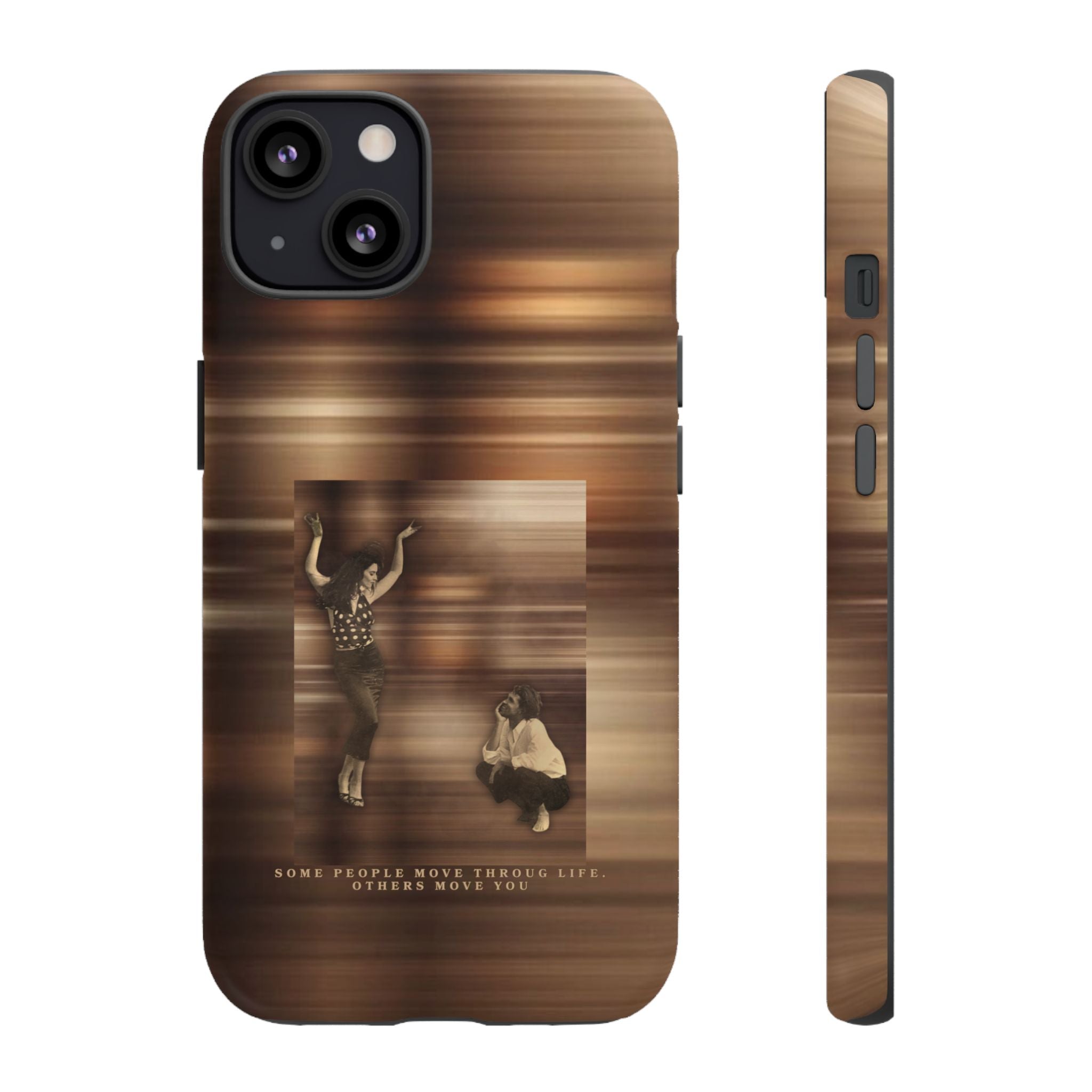 Vintage Basketball Photo Phone Case – Retro Sport Quote iPhone Cover