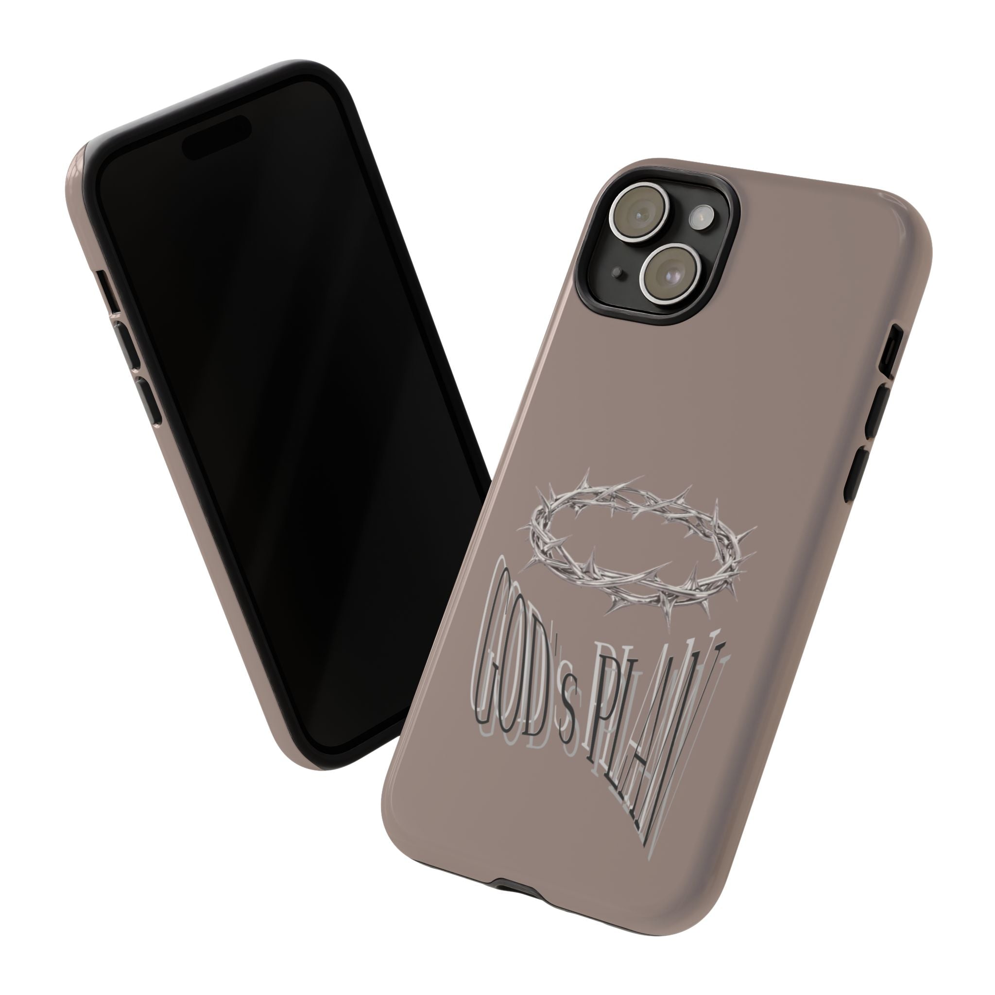 Phone Case — "God's Plan" Crown of Thorns Protective Cover