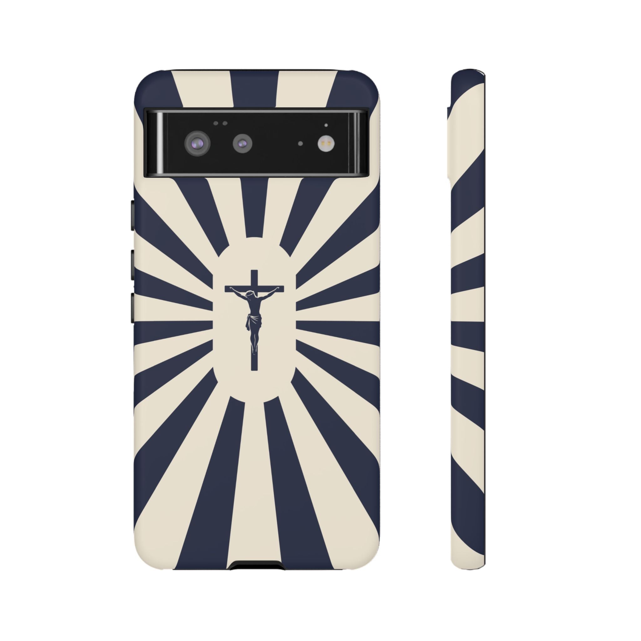 Christian Crucifix Radiant Tough Phone Case