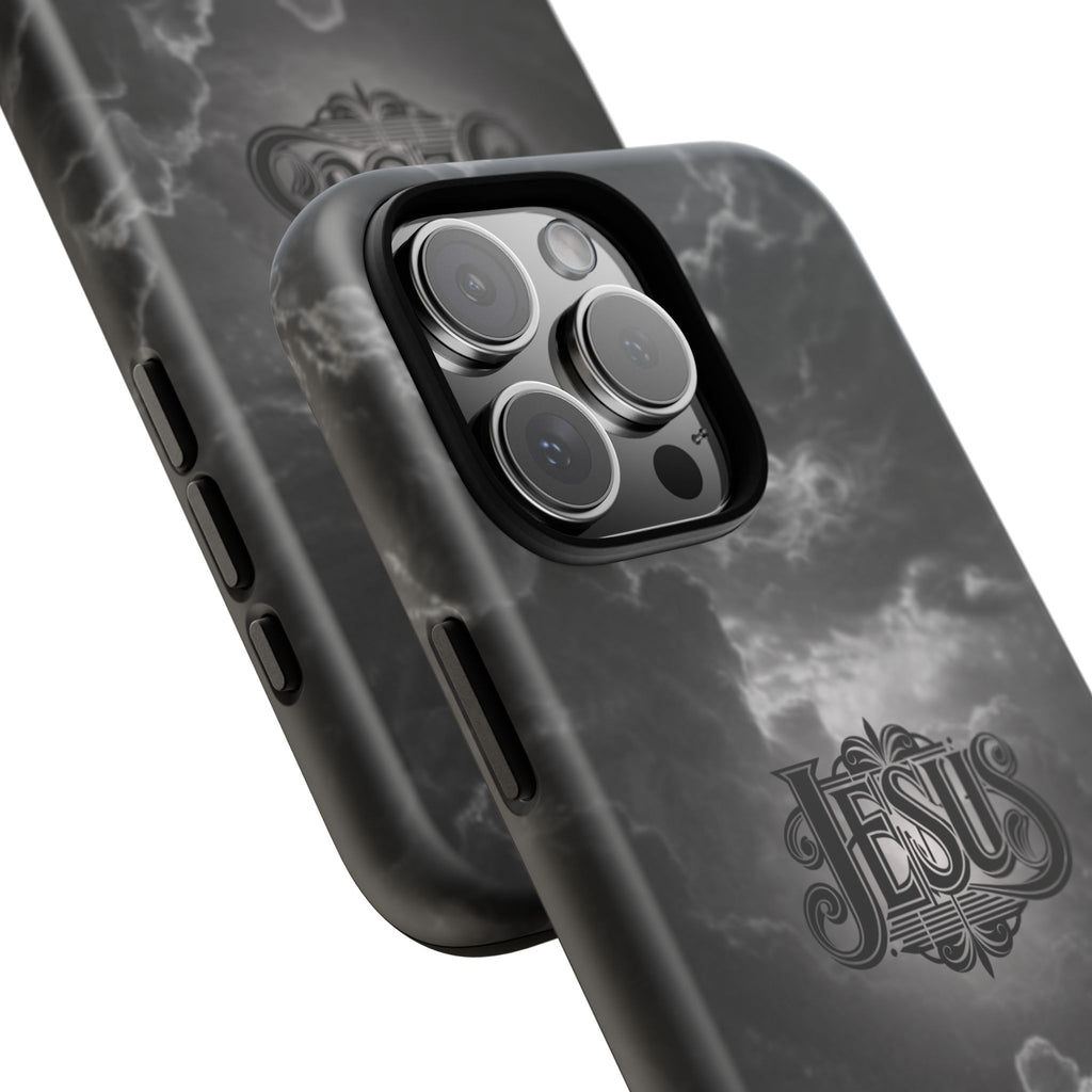 Jesus Cloud Phone Case – Christian Faith Protective iPhone Case