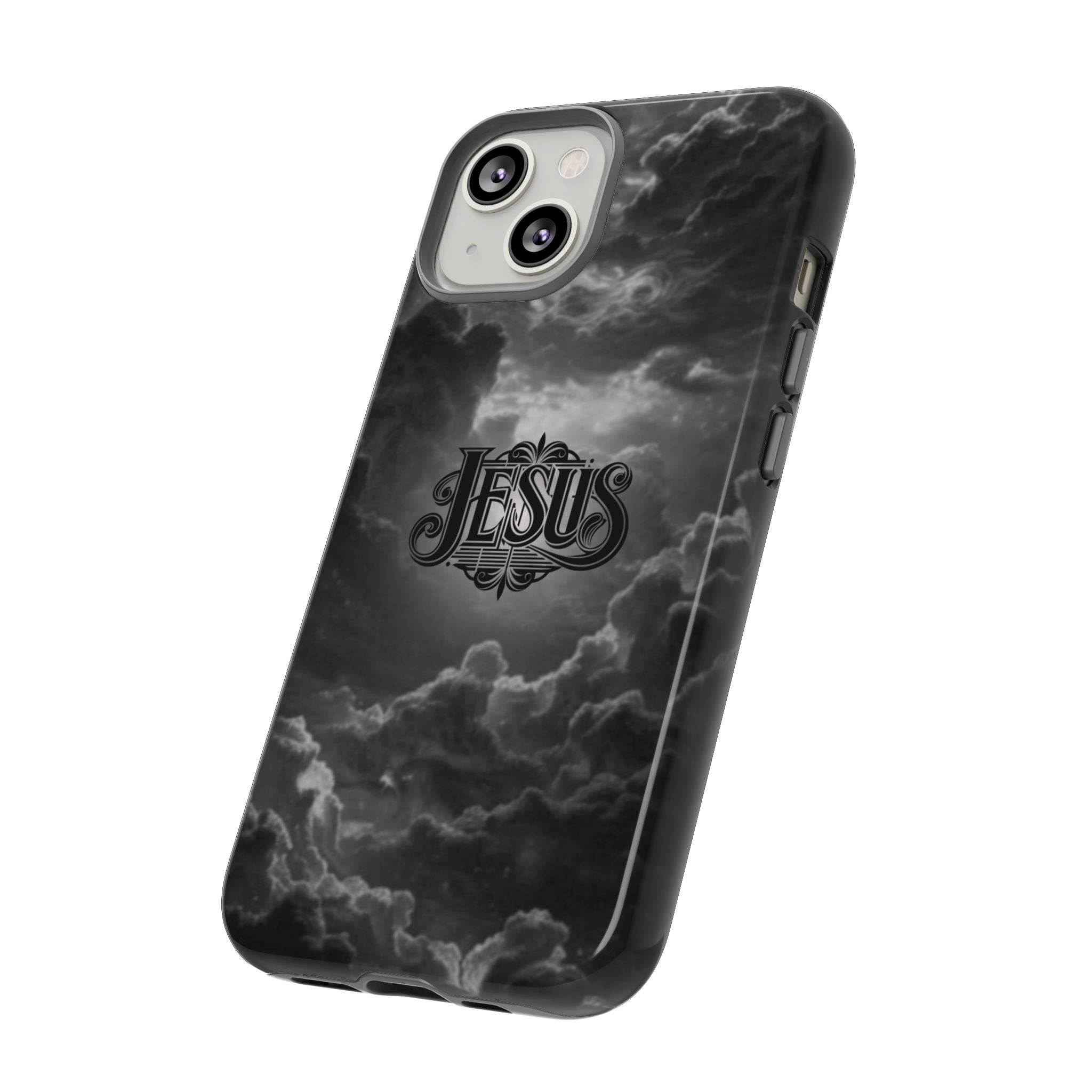 Jesus Cloud Phone Case – Christian Faith Protective iPhone Case