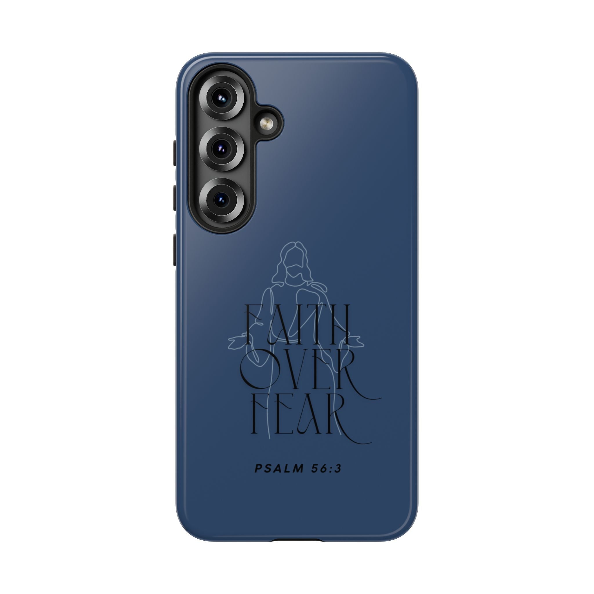 Faith Over Fear — Psalm 56:3 Christian Tough Phone Case