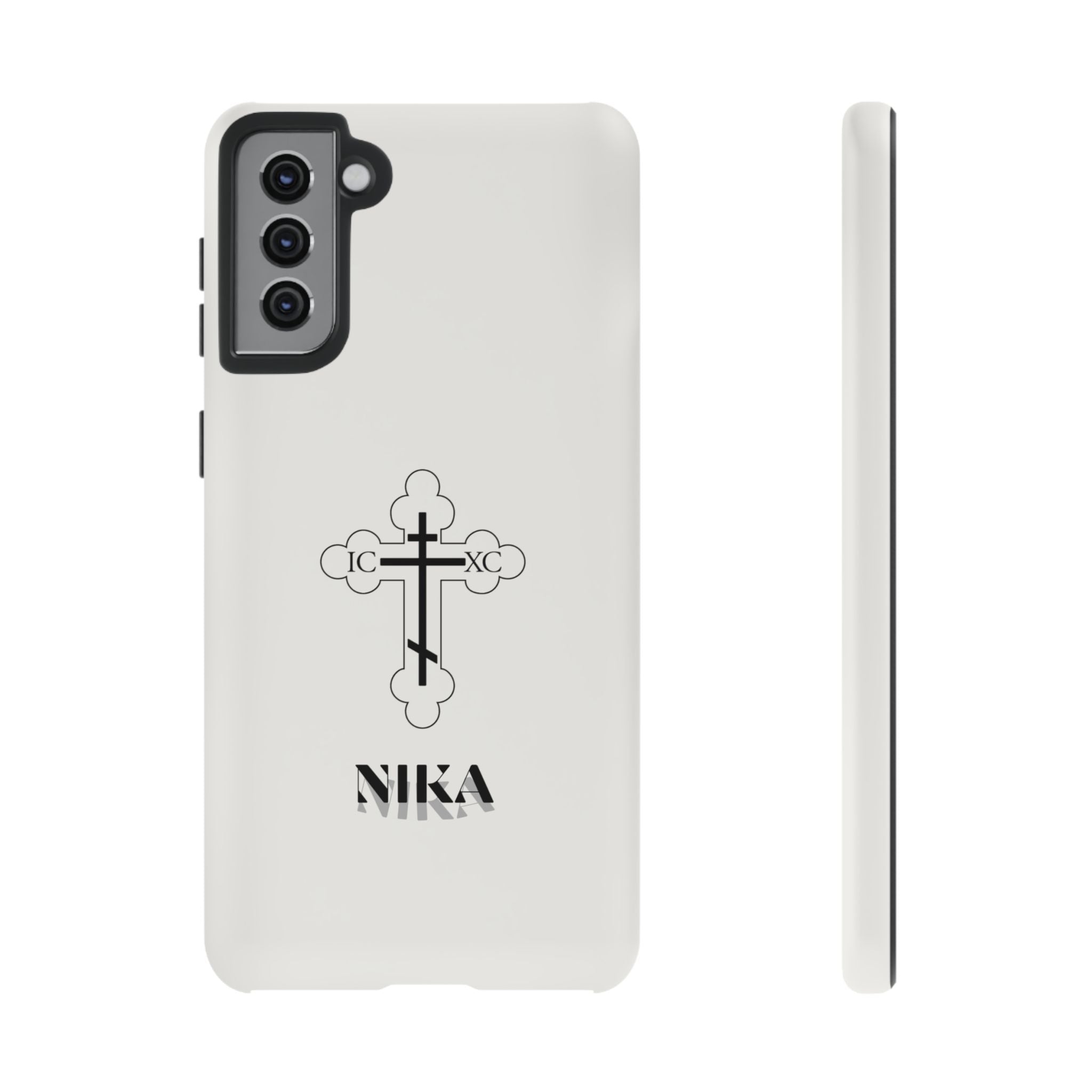 Christian Cross Phone Case – NIKA Orthodox Design