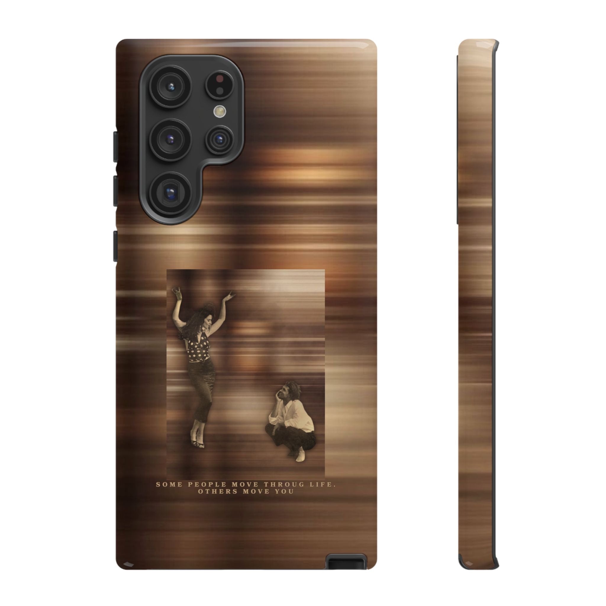 Vintage Basketball Photo Phone Case – Retro Sport Quote iPhone Cover