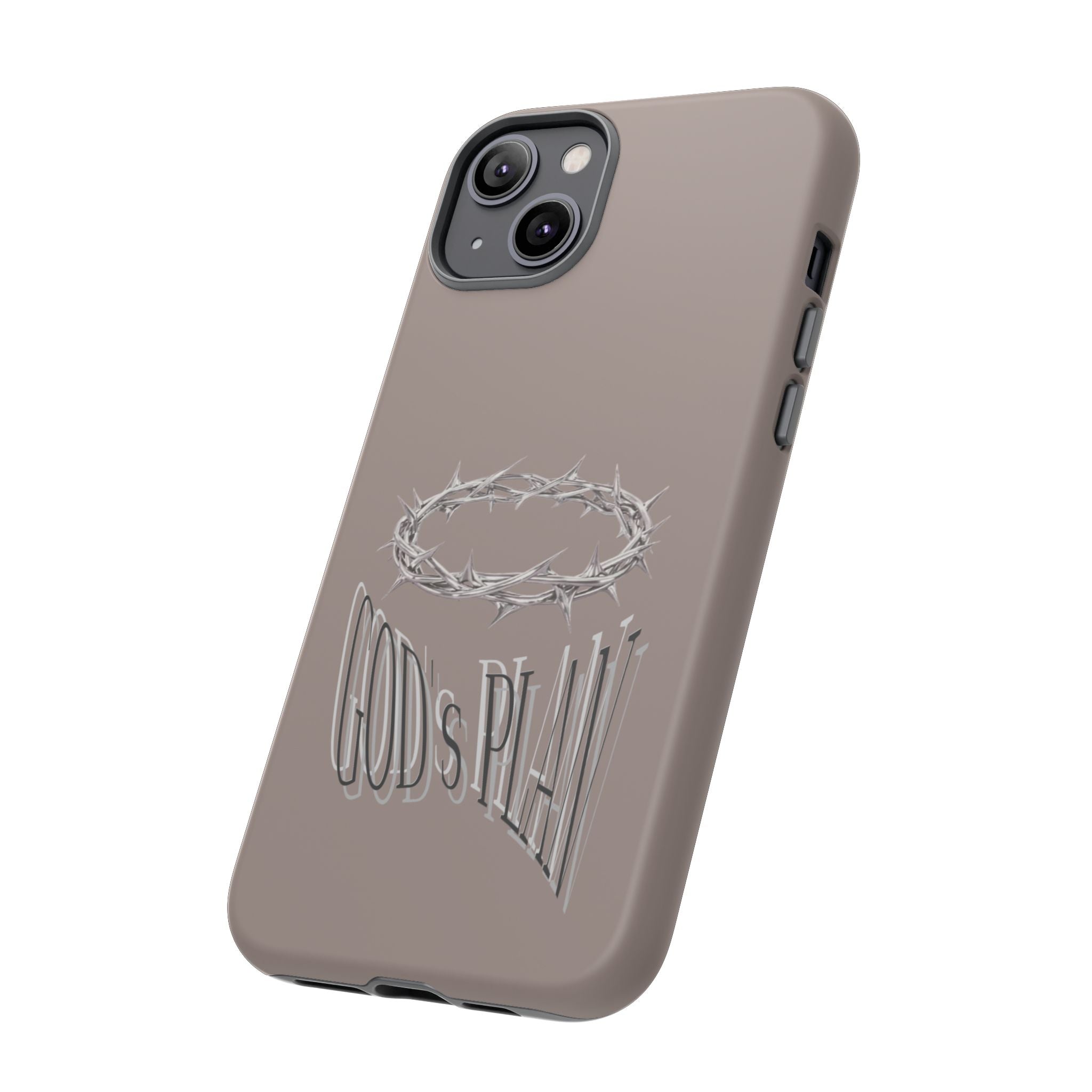 Phone Case — "God's Plan" Crown of Thorns Protective Cover