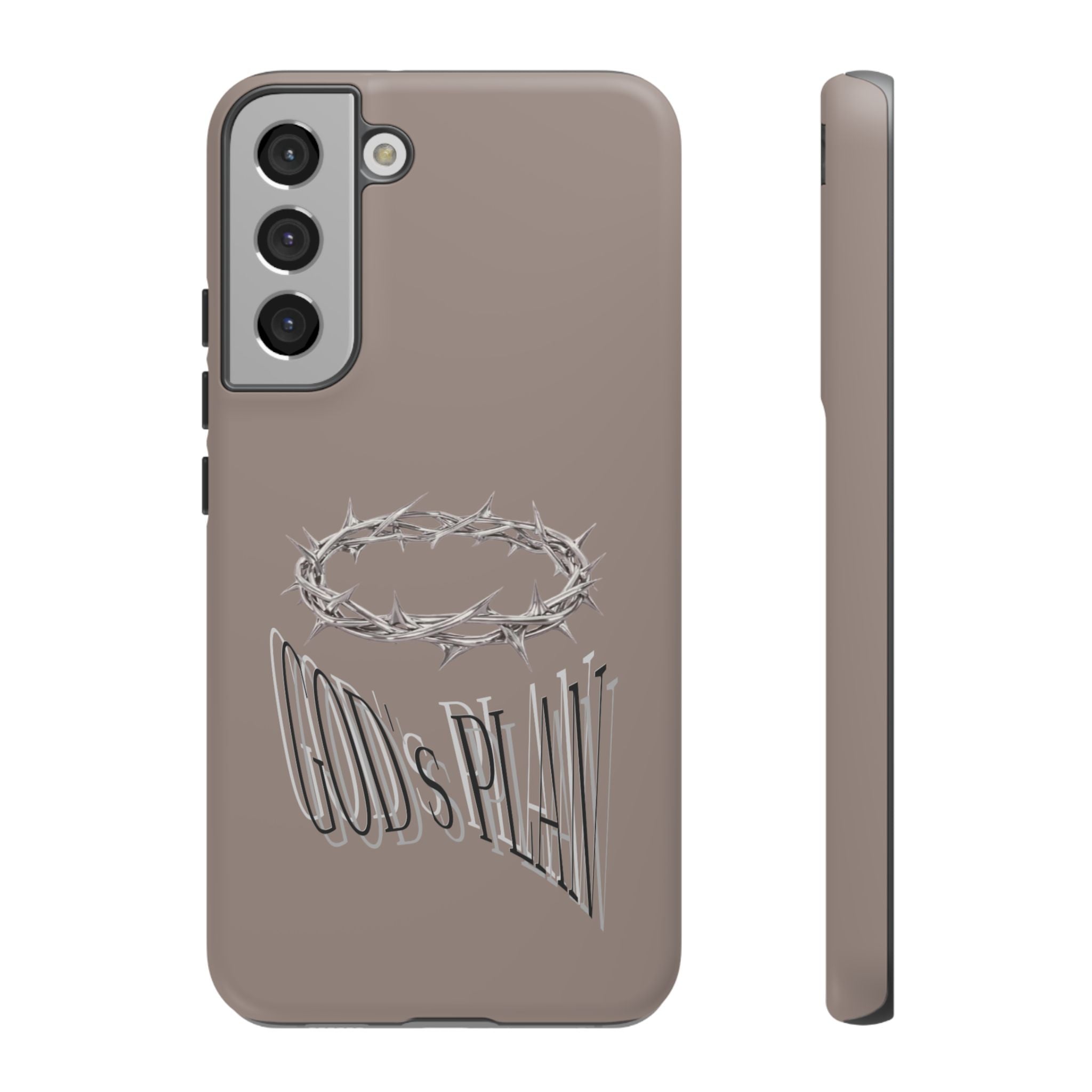 Phone Case — "God's Plan" Crown of Thorns Protective Cover