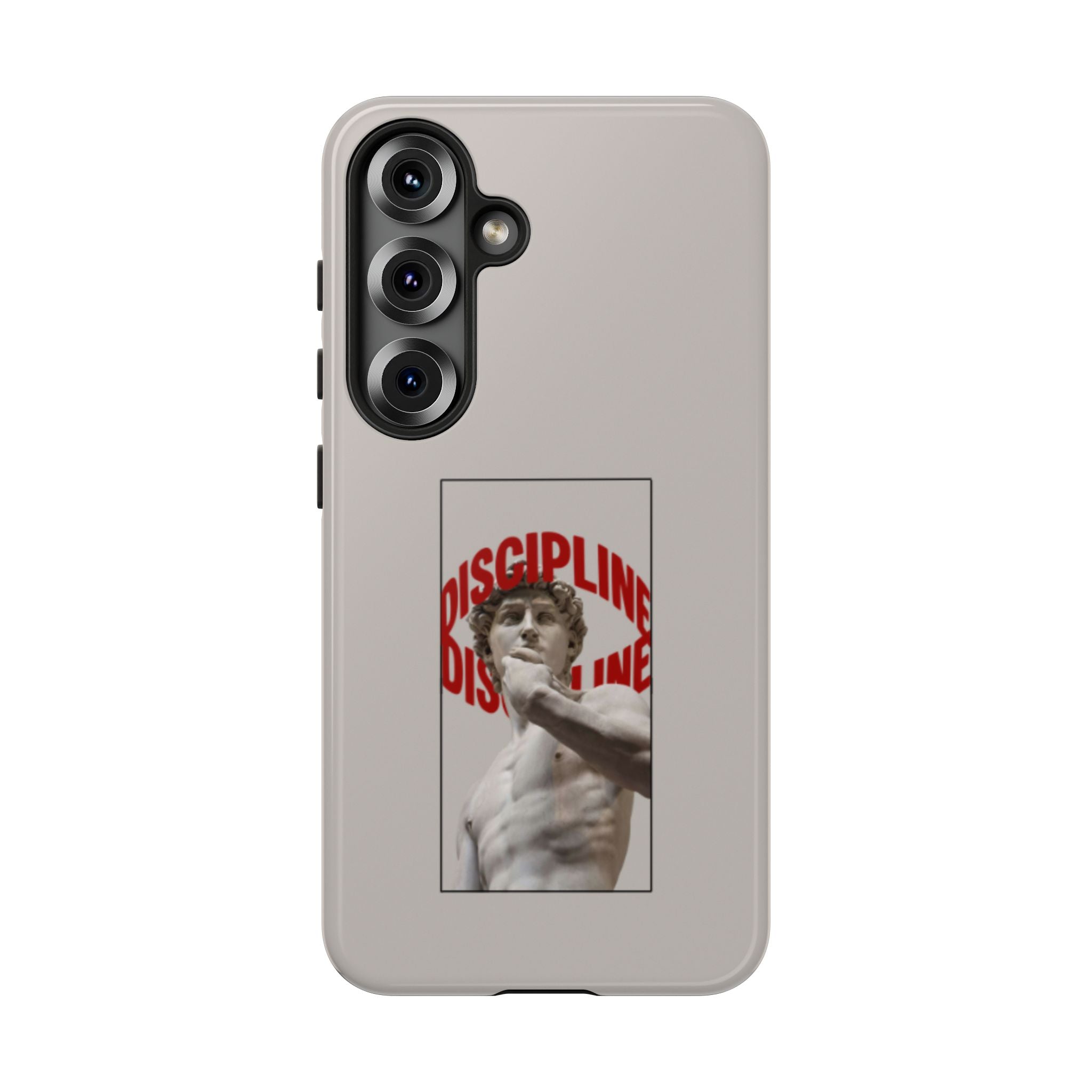 Phone Case — 'Discipline' Statue Graphic Protective Cover