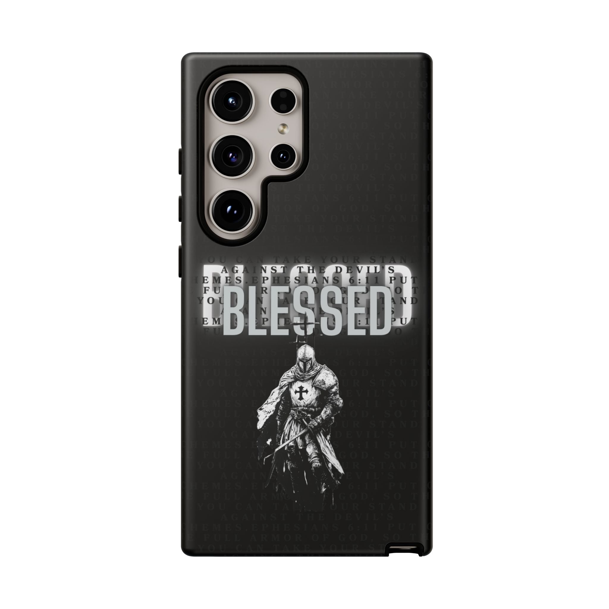 Phone Case – Christian Warrior Faith Design