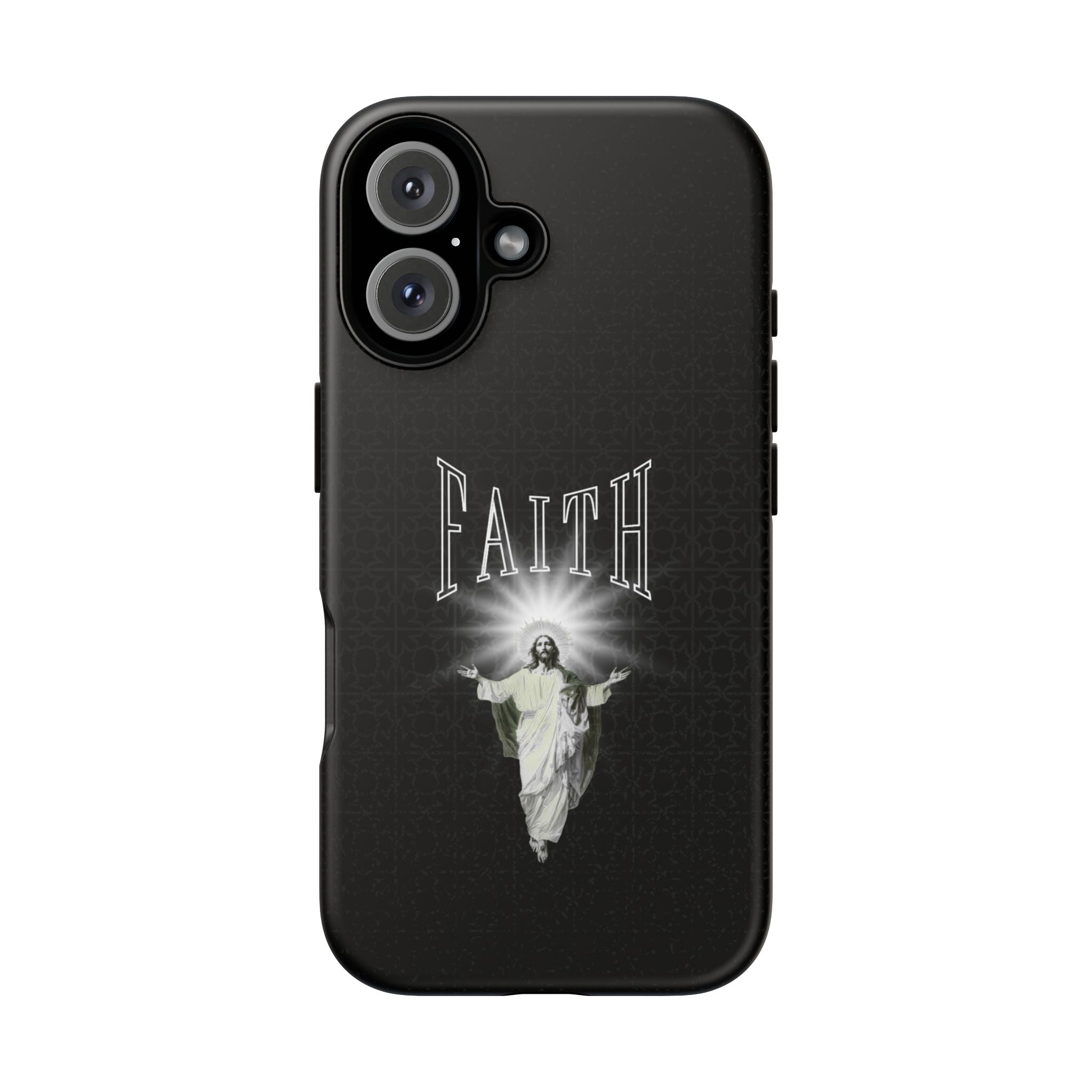 Faith Phone Case — Religious Jesus Graphic Tough Phone Cover
