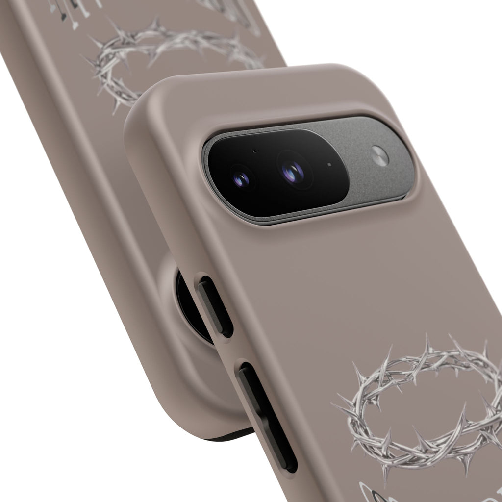 Phone Case — "God's Plan" Crown of Thorns Protective Cover
