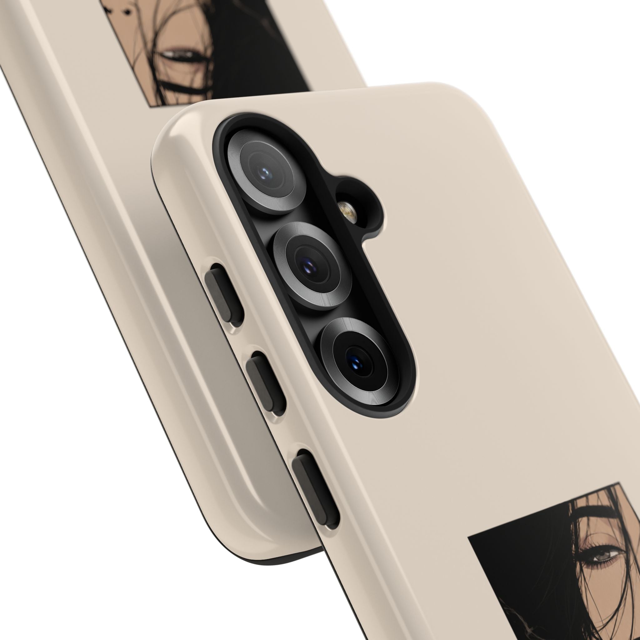 Minimalist Femme Portrait Protective Phone Case