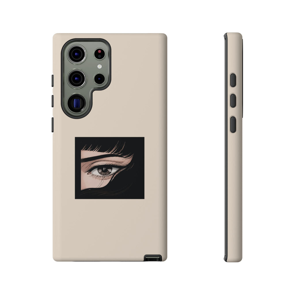 Minimal Eyelash Eye Art Protective Tough Case
