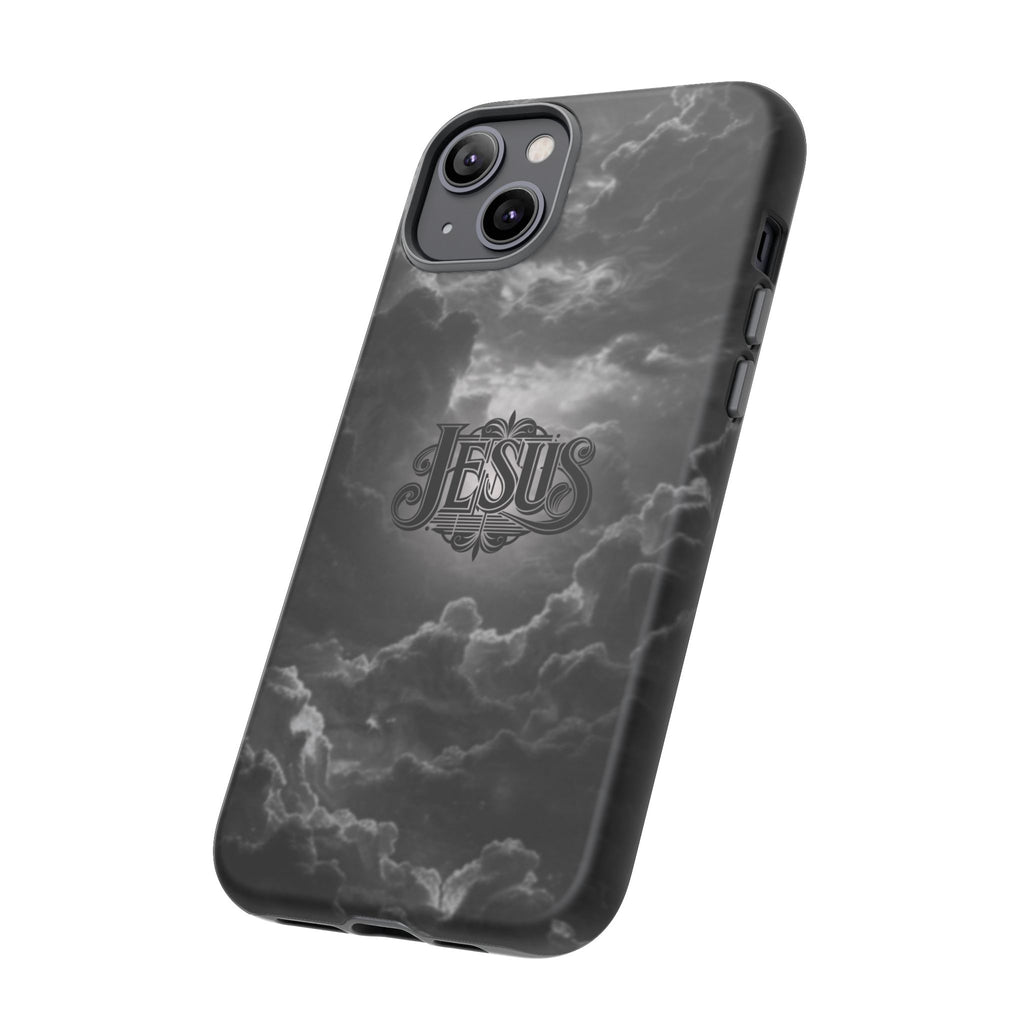 Jesus Cloud Phone Case – Christian Faith Protective iPhone Case
