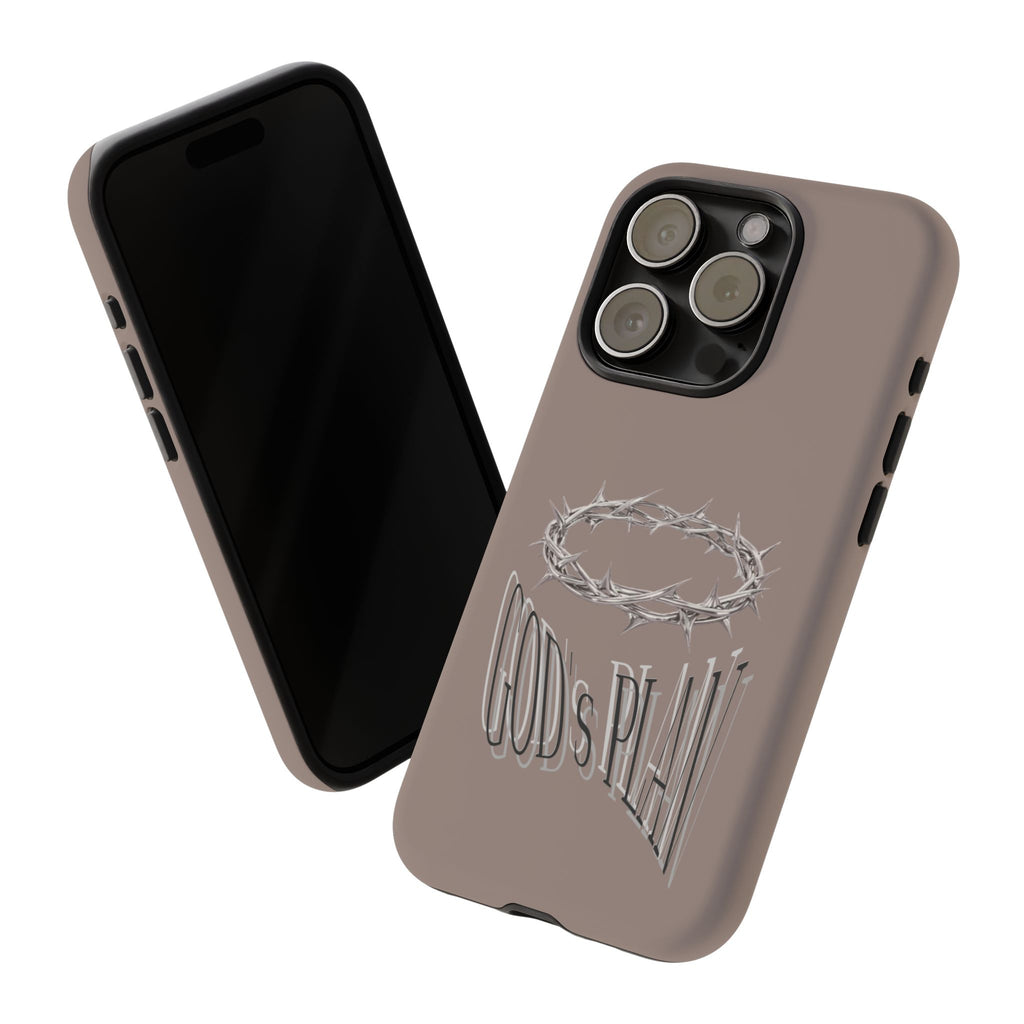 Phone Case — "God's Plan" Crown of Thorns Protective Cover
