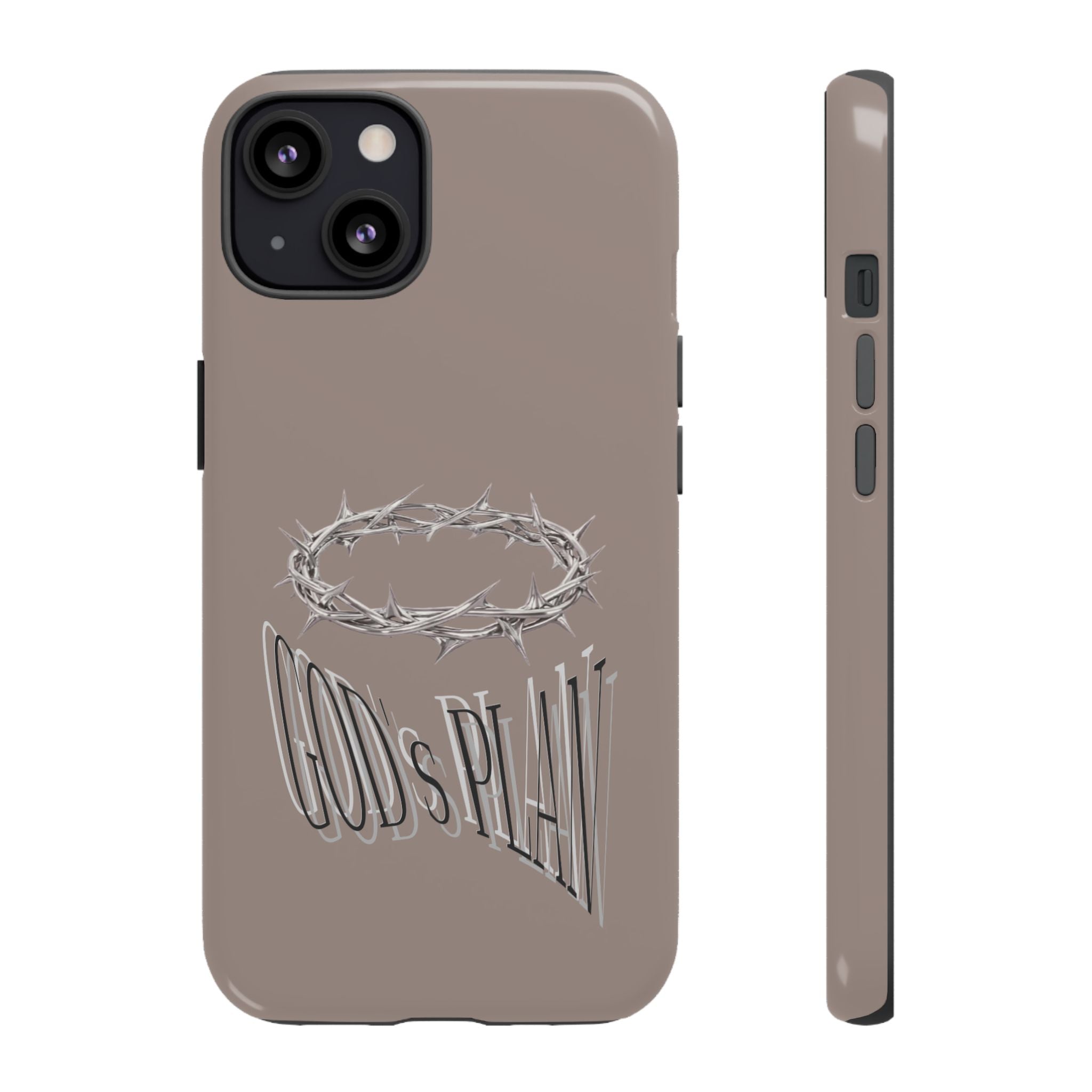 Phone Case — "God's Plan" Crown of Thorns Protective Cover