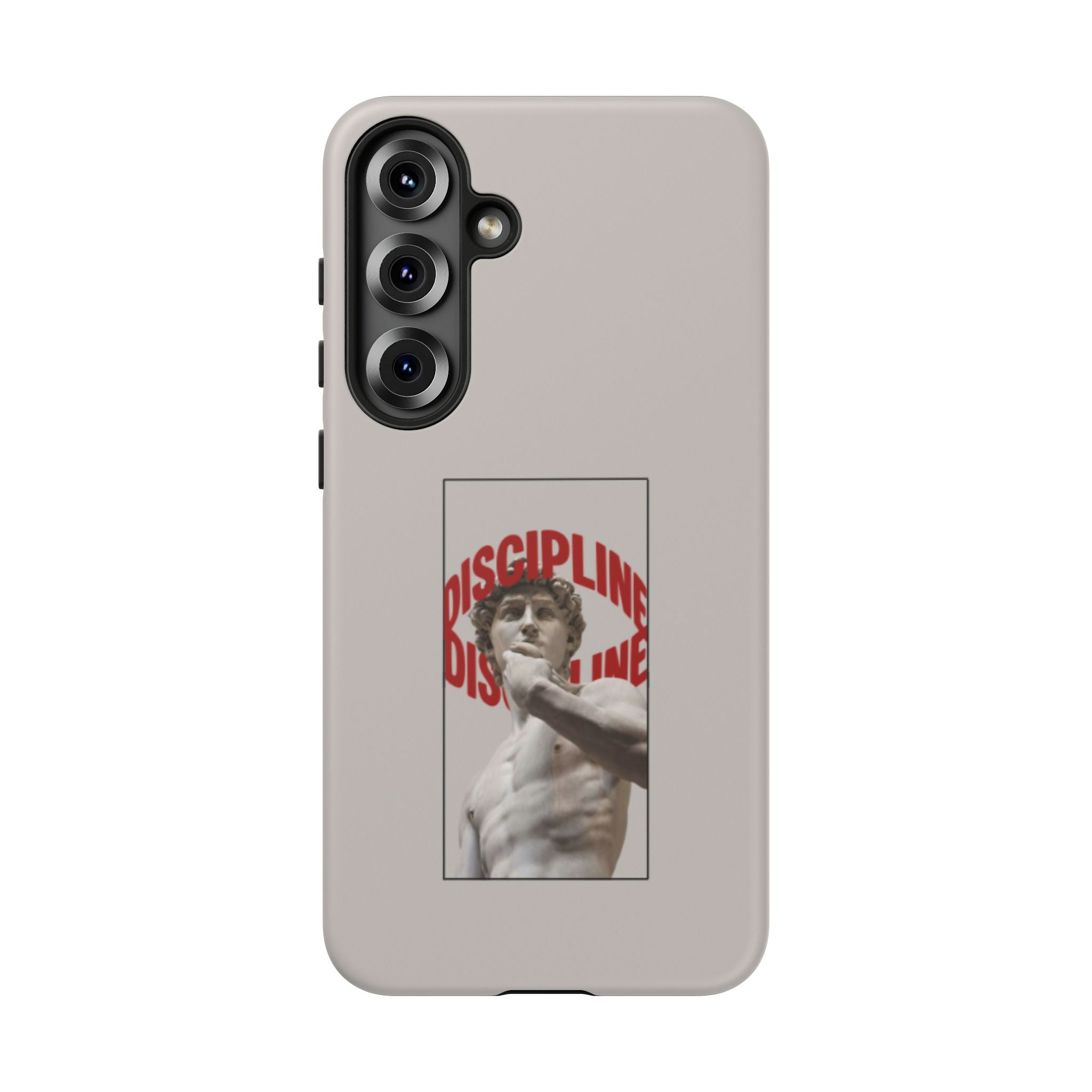 Phone Case — 'Discipline' Statue Graphic Protective Cover