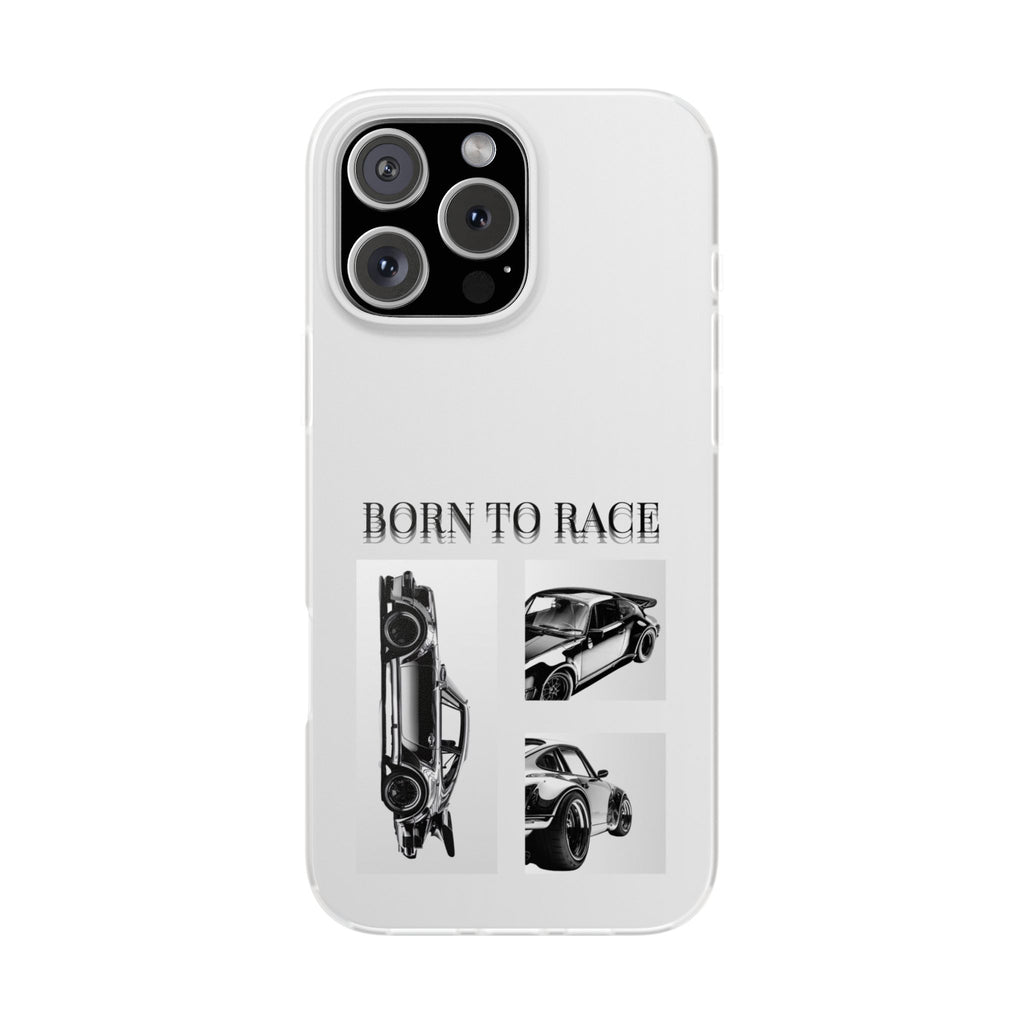 Born to Race Phone Case – Racing Car Flexi Case
