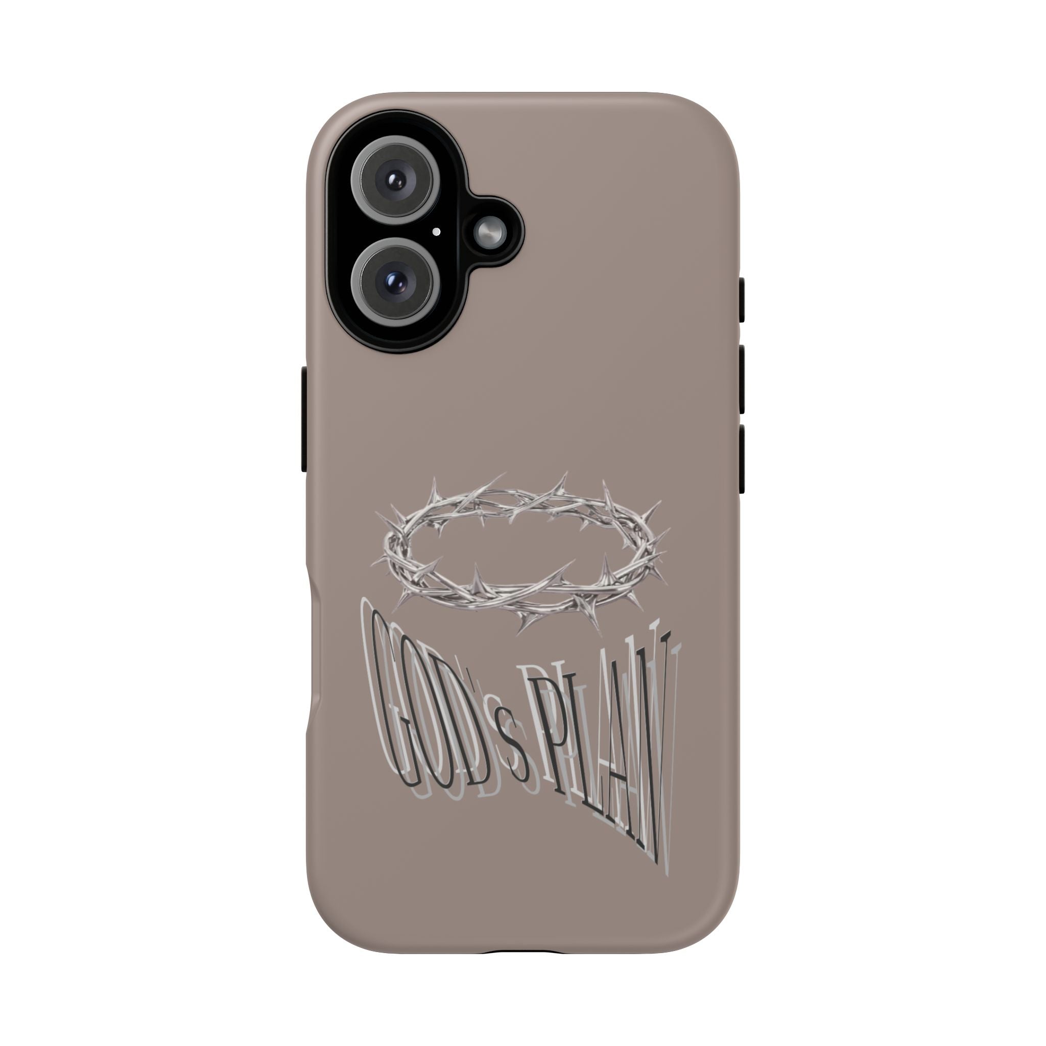 Phone Case — "God's Plan" Crown of Thorns Protective Cover