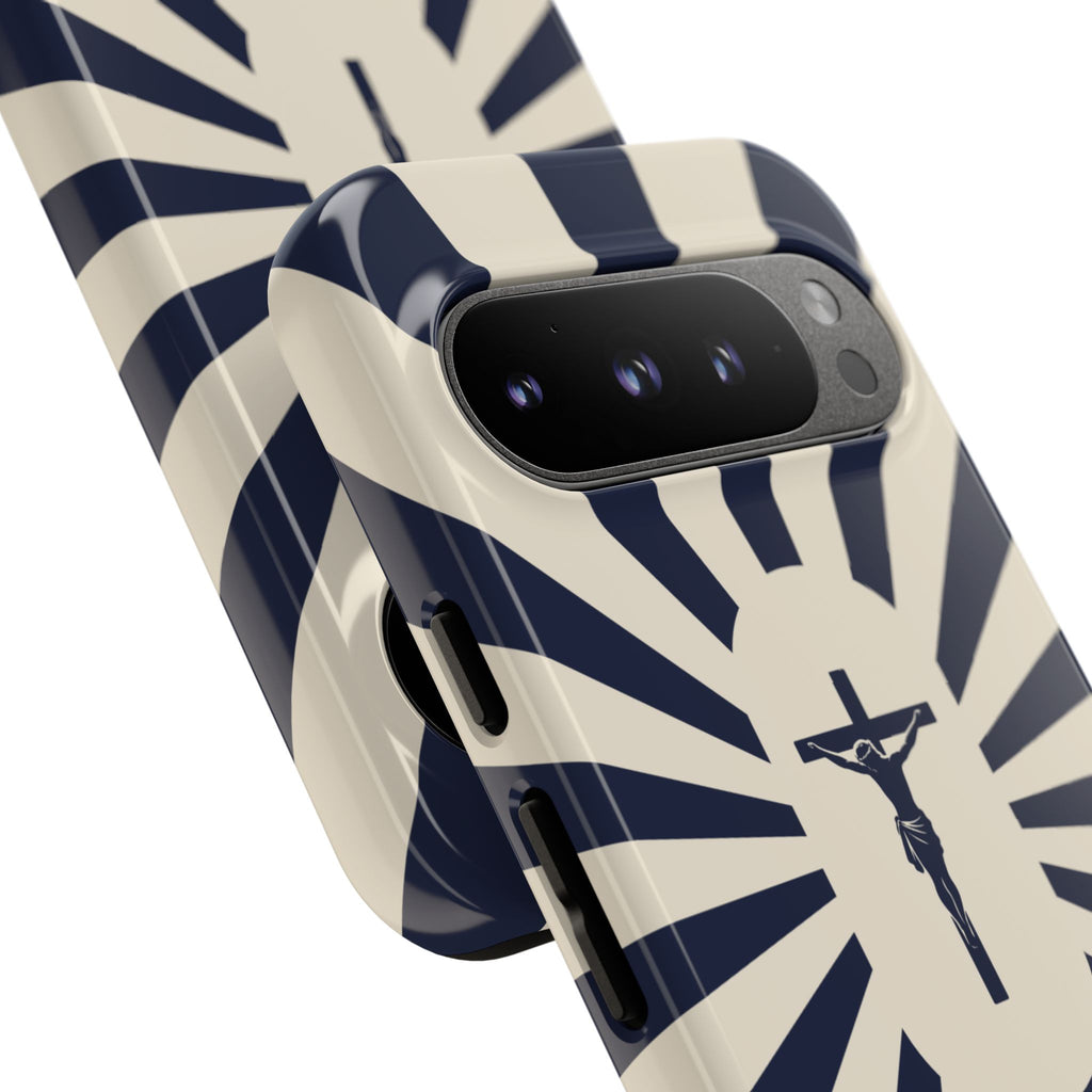 Christian Crucifix Radiant Tough Phone Case