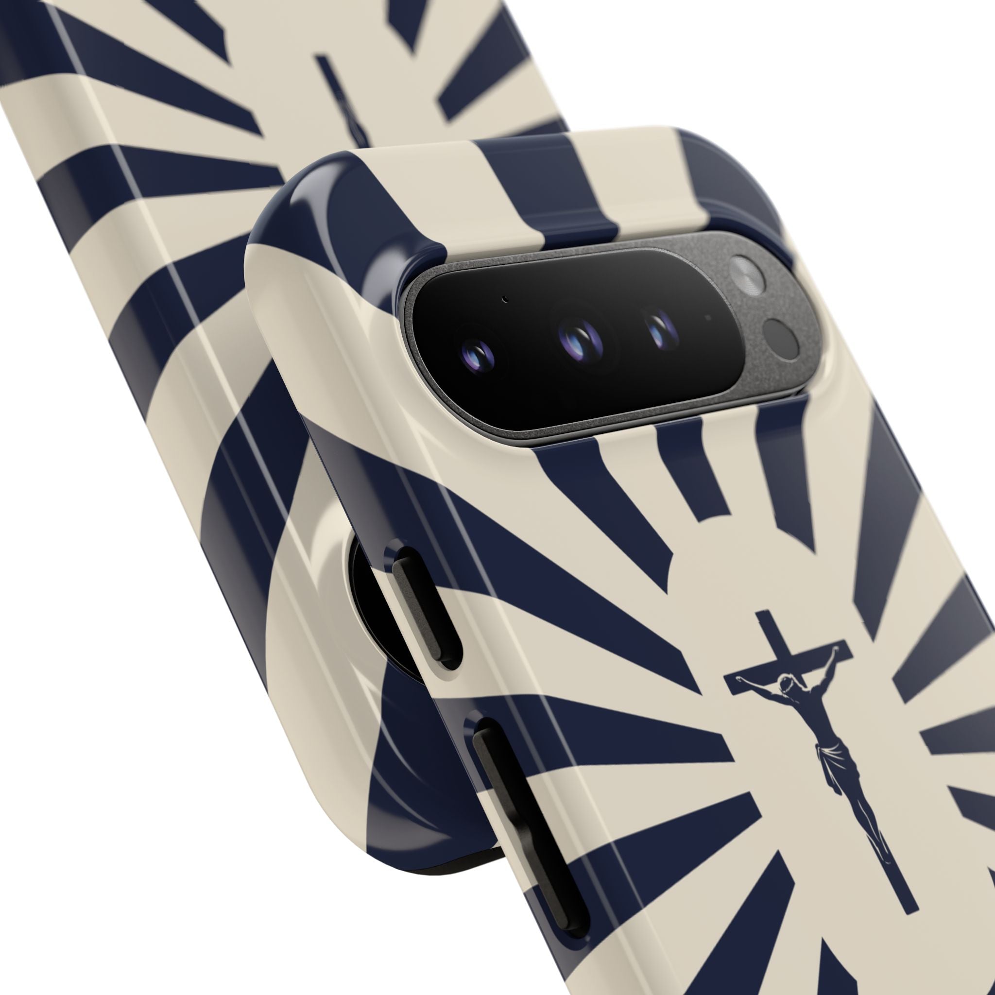Christian Crucifix Radiant Tough Phone Case