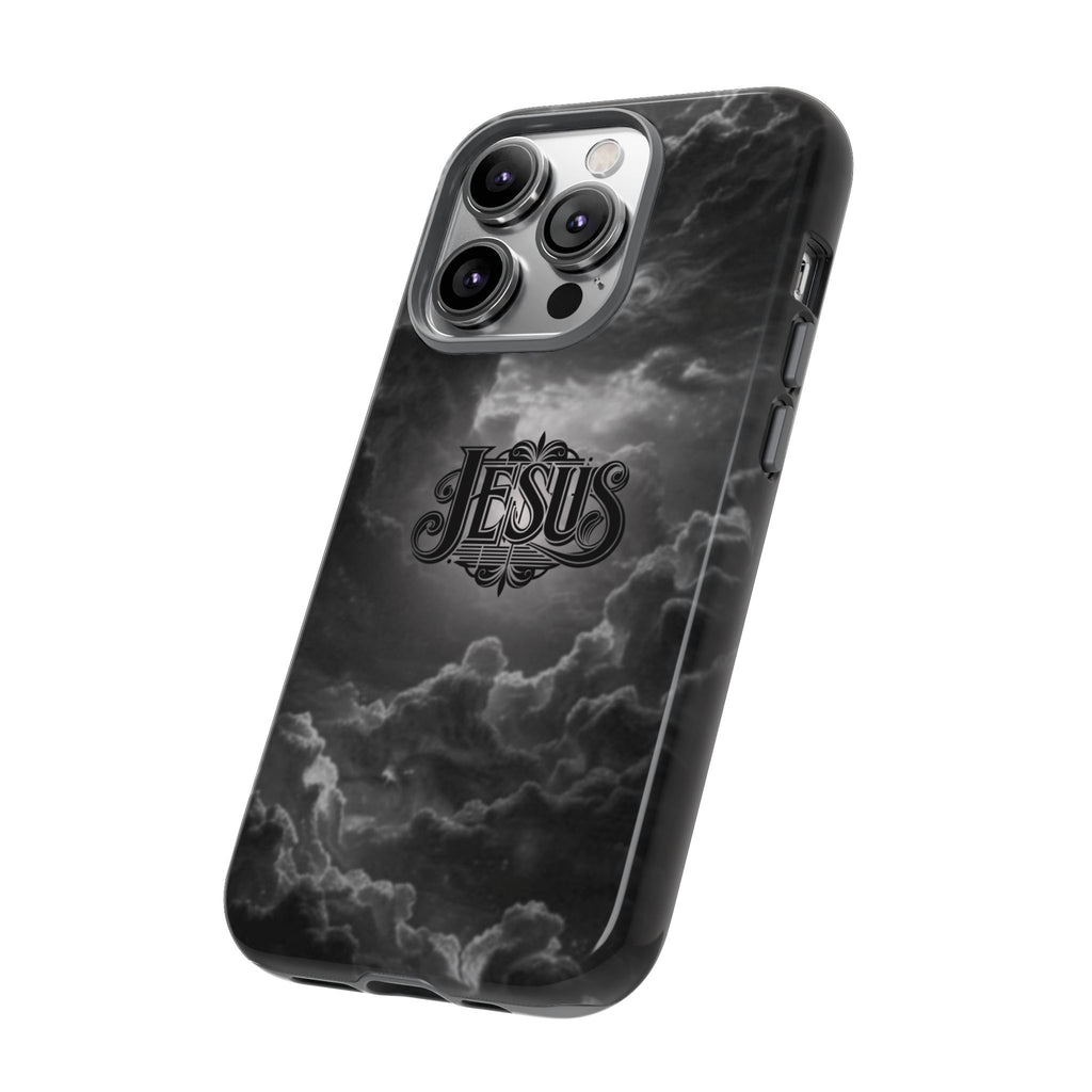 Jesus Cloud Phone Case – Christian Faith Protective iPhone Case