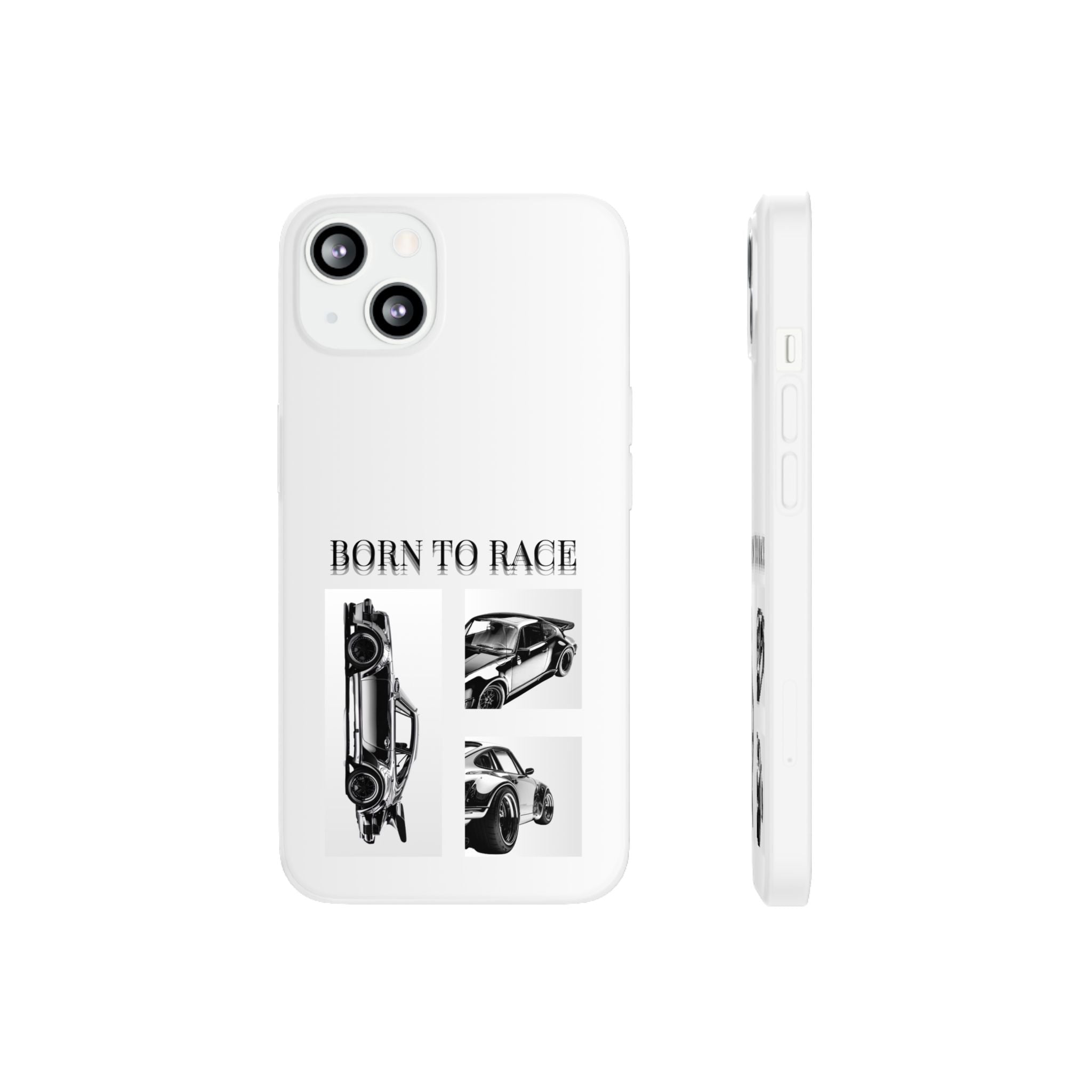 Born to Race Phone Case – Racing Car Flexi Case