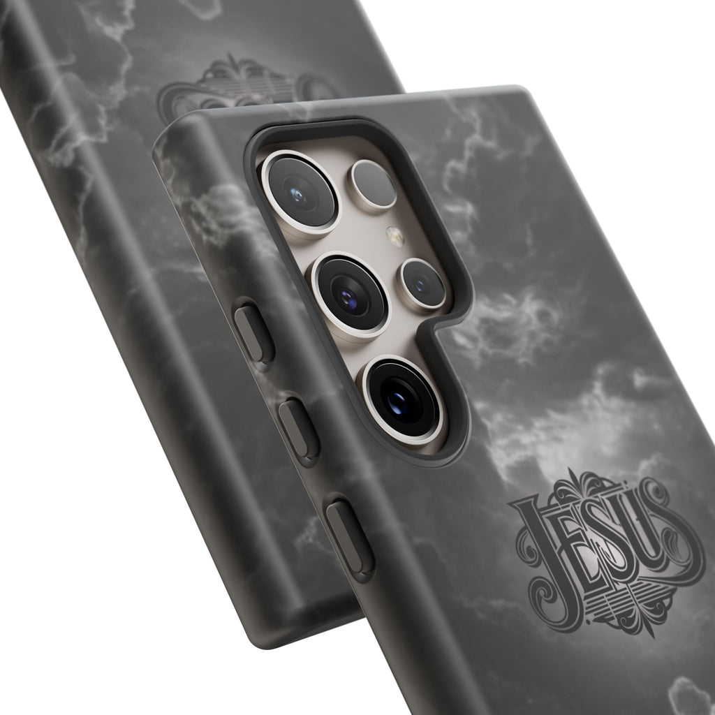 Jesus Cloud Phone Case – Christian Faith Protective iPhone Case