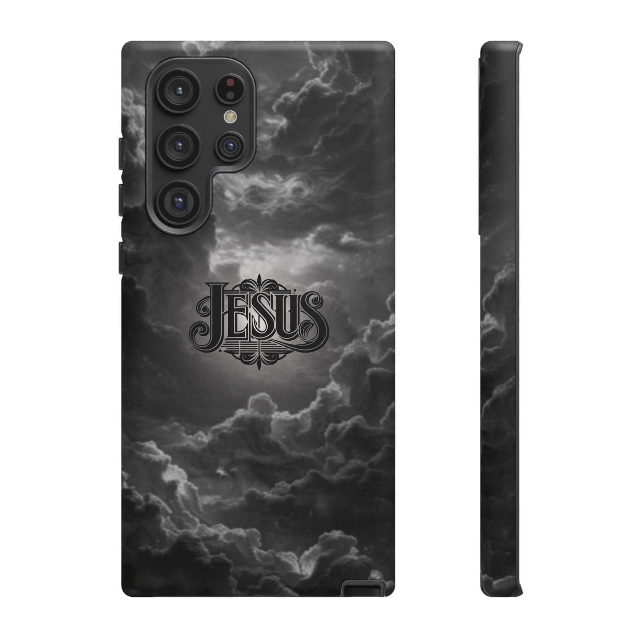 Jesus Cloud Phone Case – Christian Faith Protective iPhone Case